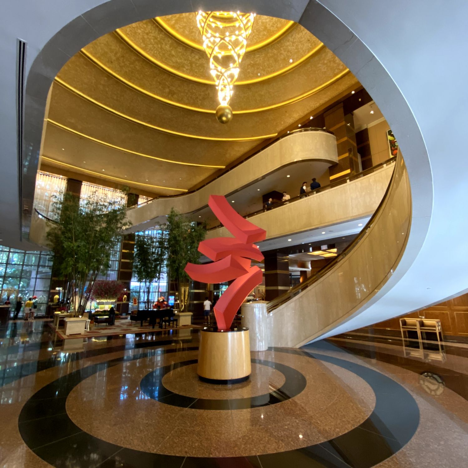 conrad centennial singapore lobby