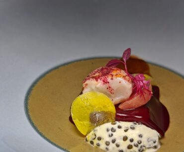Restaurant JAG Beetroot, Sapin, Langouste