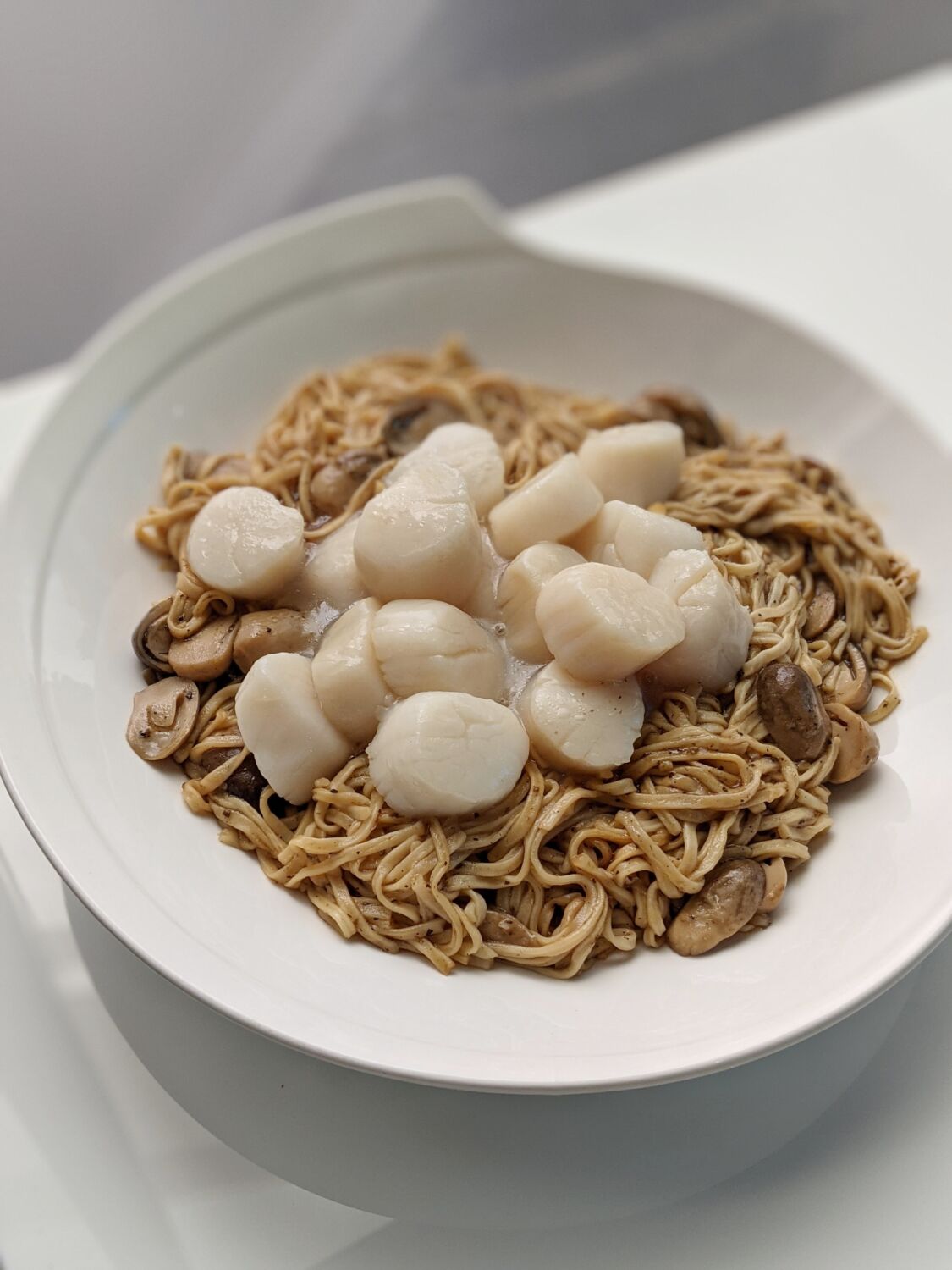 Grand Park Orchard Singapore Mitzo Truffle Ee Fu Noodle with Scallop