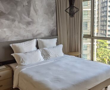 Ascott Orchard Singapore One-Bedroom Premier Suite Bedroom