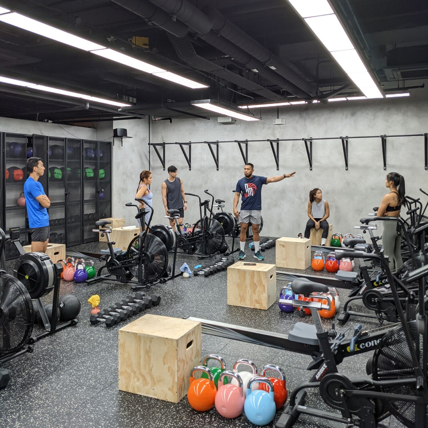 Division Athletics Singapore Conditioning Training Floor