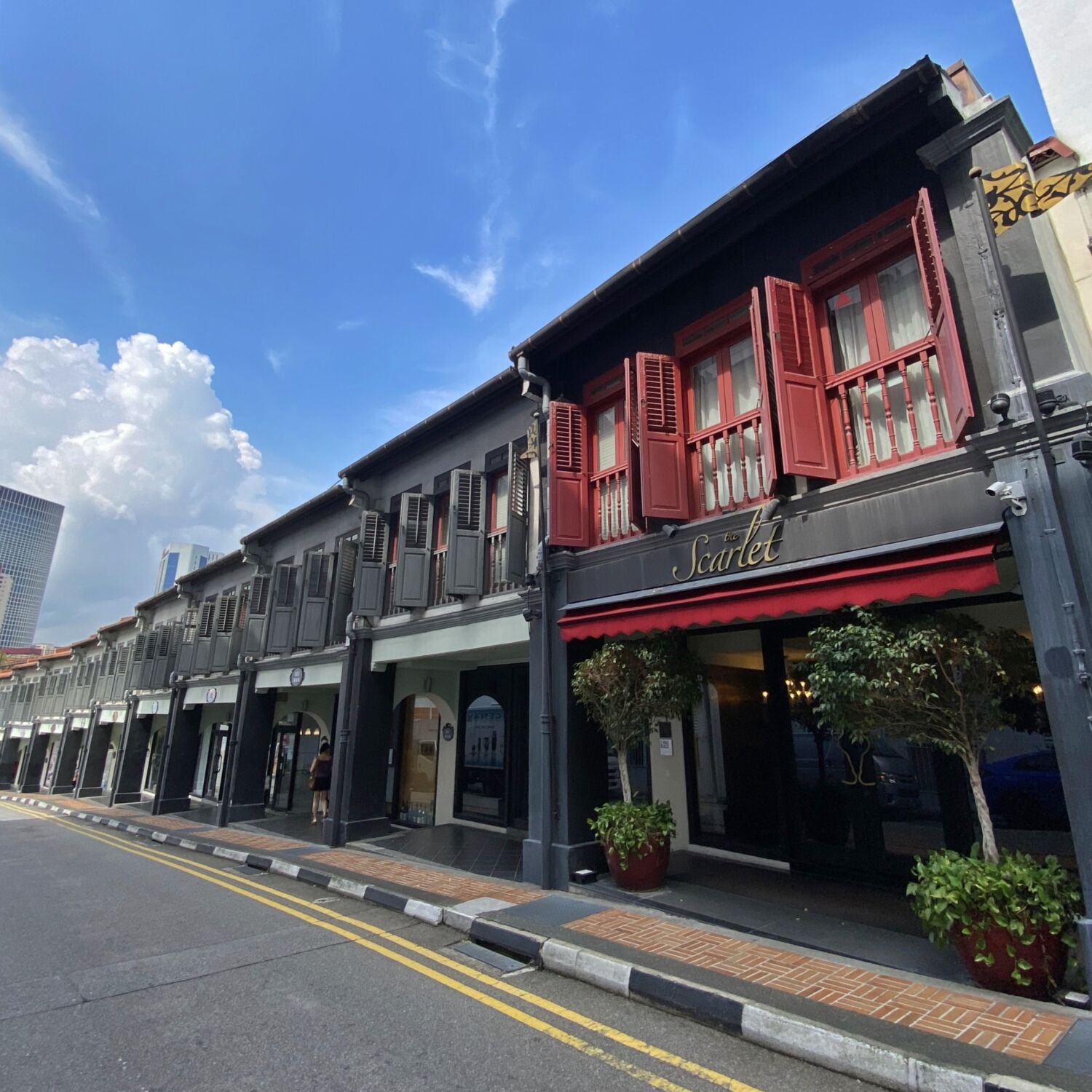 The Scarlet Singapore Facade