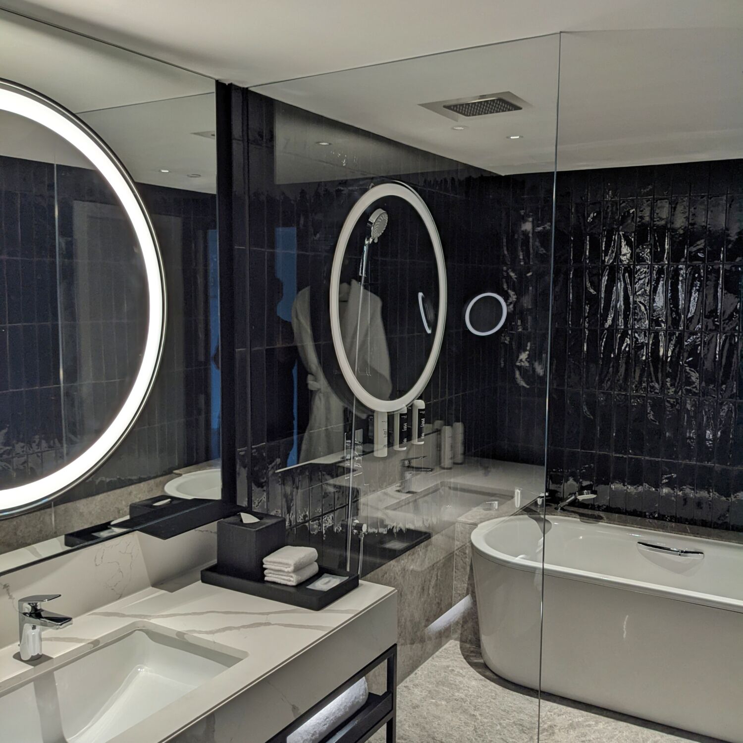 Hilton Singapore Orchard King Premium Family Room Bathroom