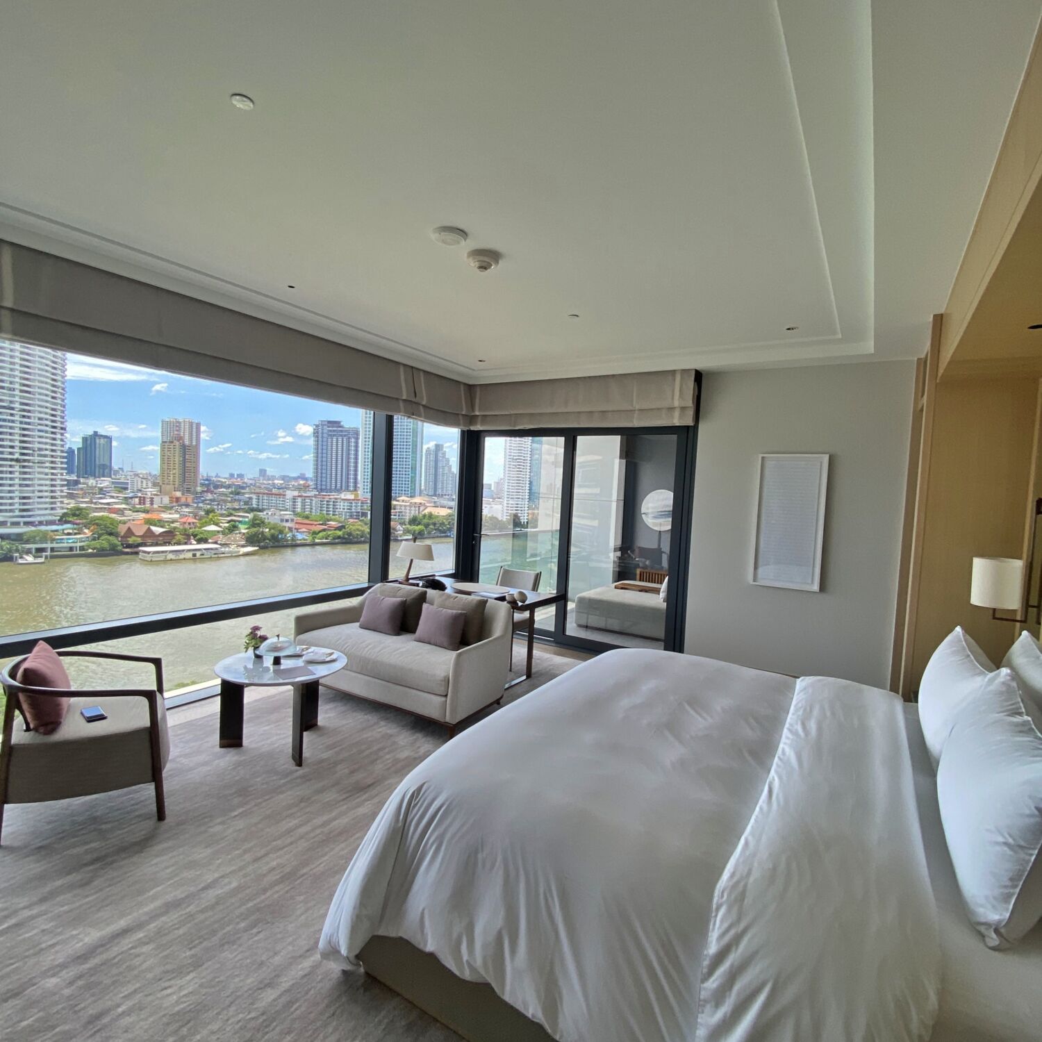 Capella Bangkok Riverfront Premier Bedroom
