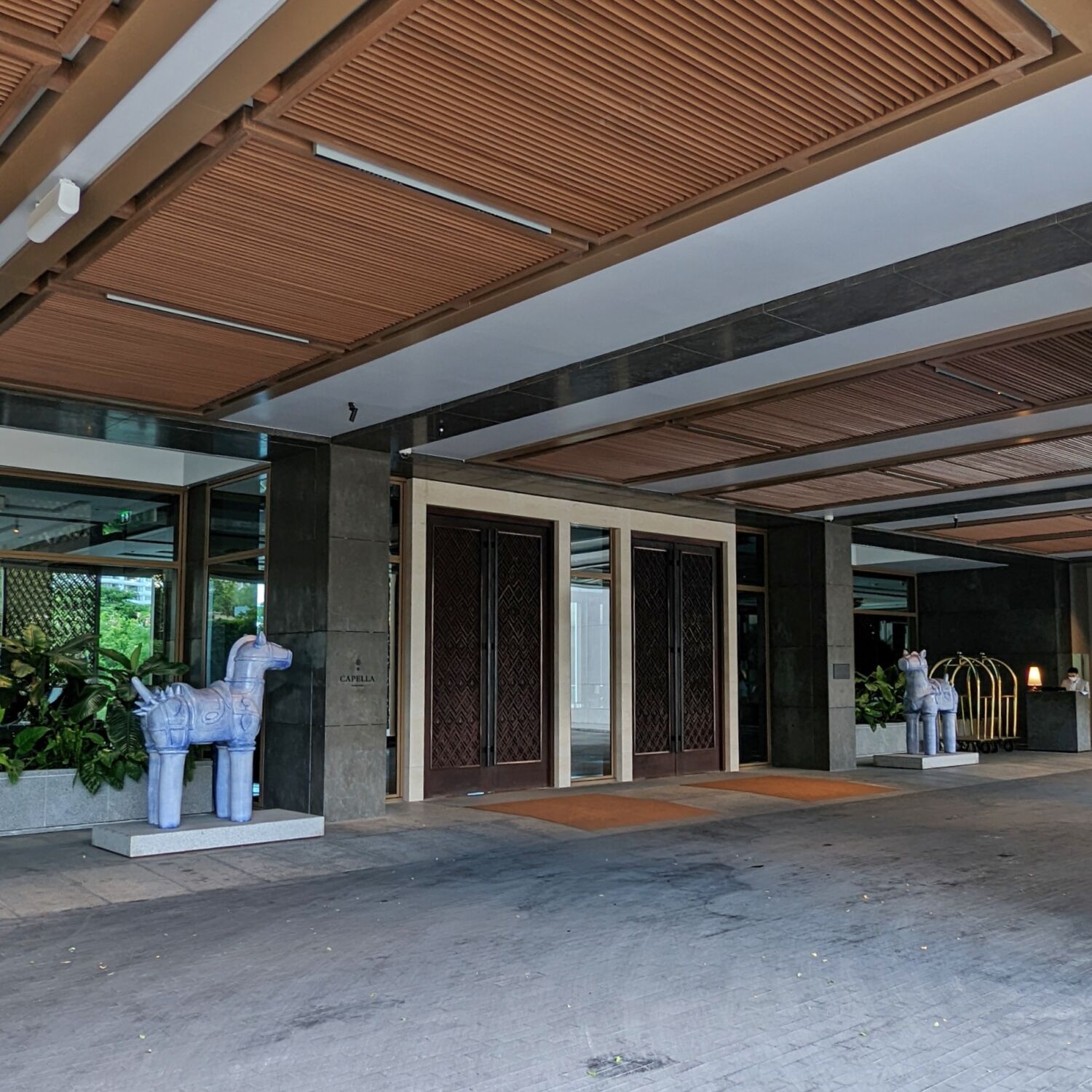 Capella Bangkok Entrance