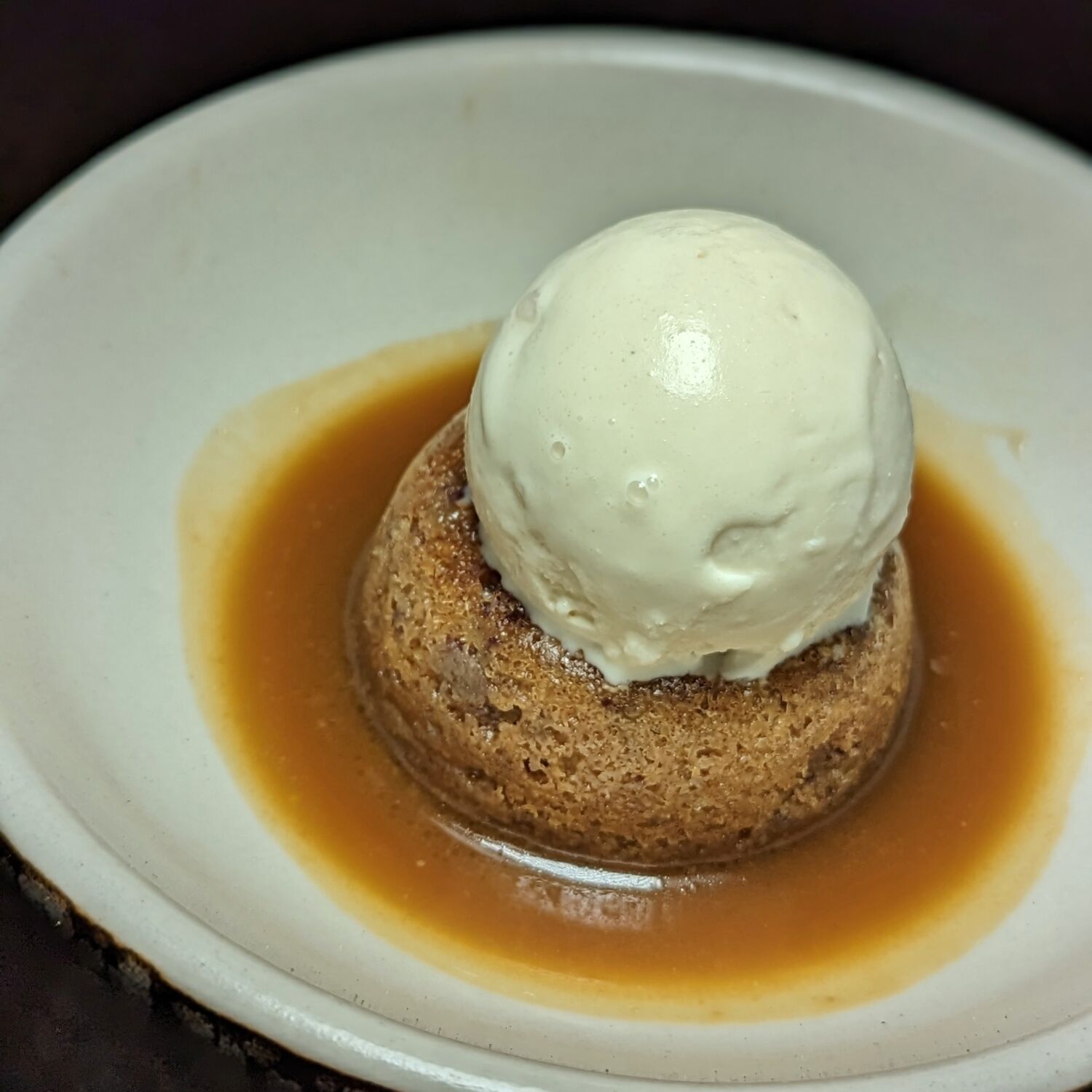 The Langham, Jakarta Tom's by Tom Aikens Sticky Toffee Pudding