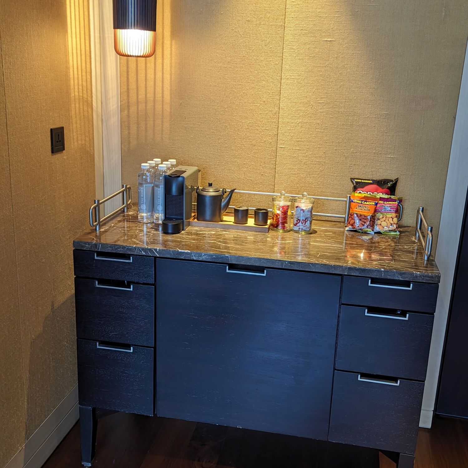 The RuMa Hotel and Residences Kuala Lumpur Deluxe Suite Minibar