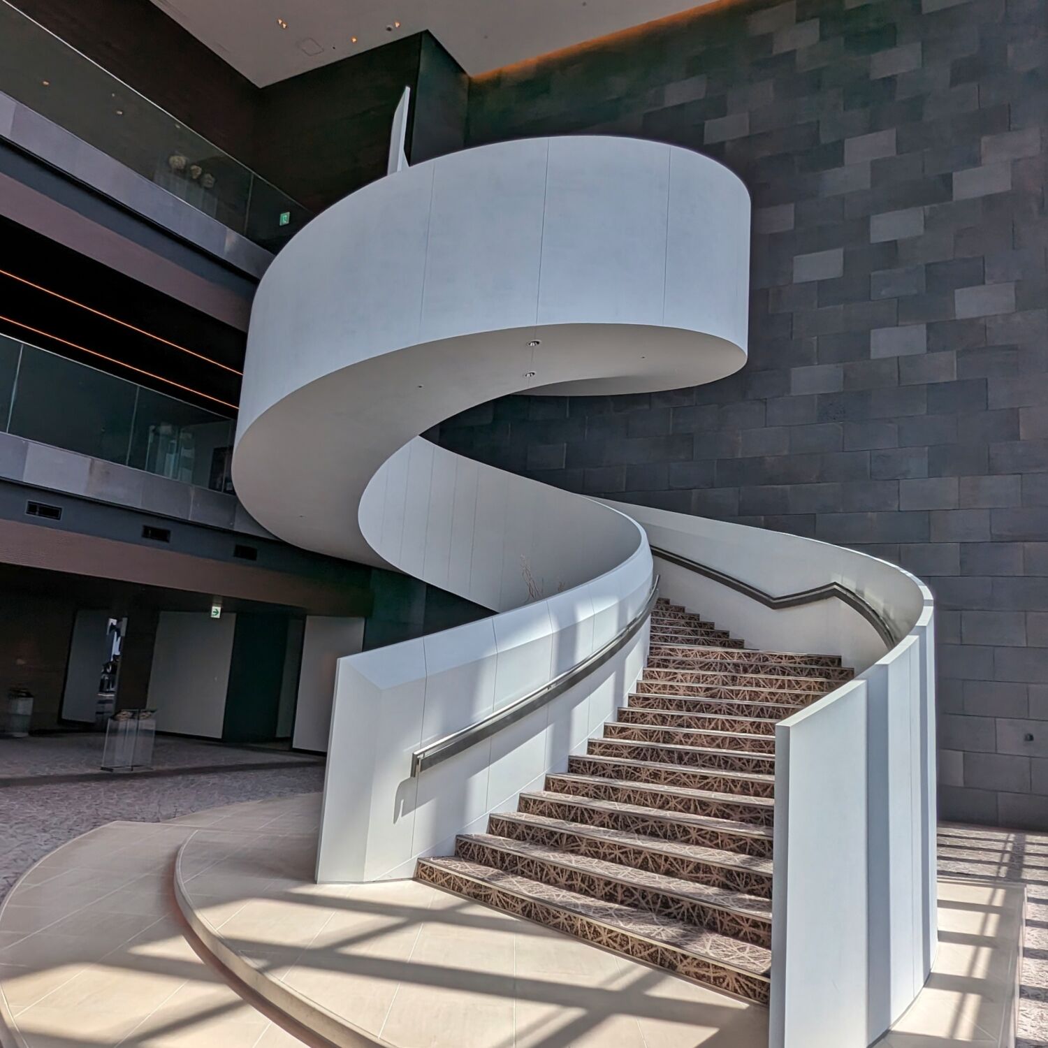 Conrad Osaka Spiral Staircase