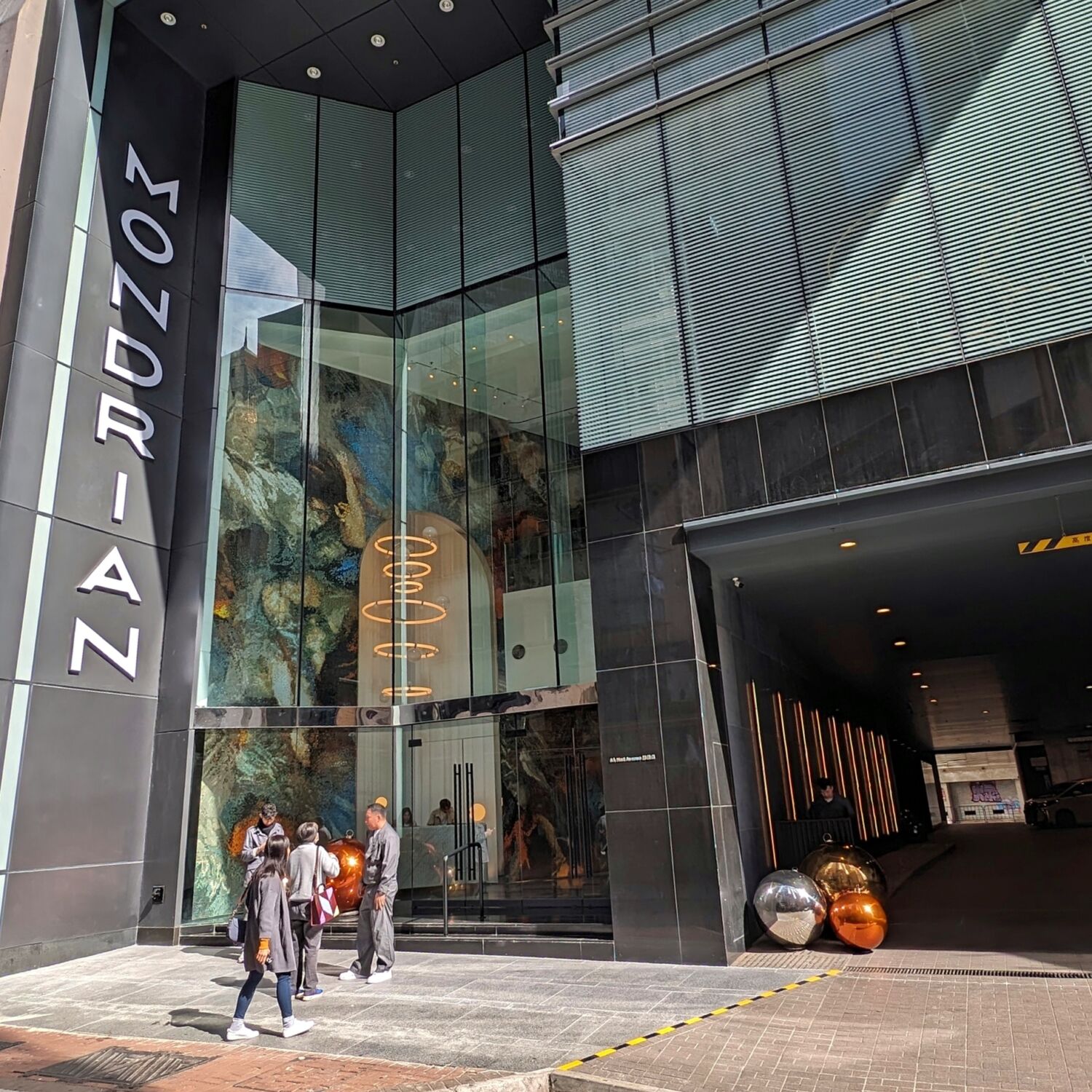 Mondrian Hong Kong Entrance