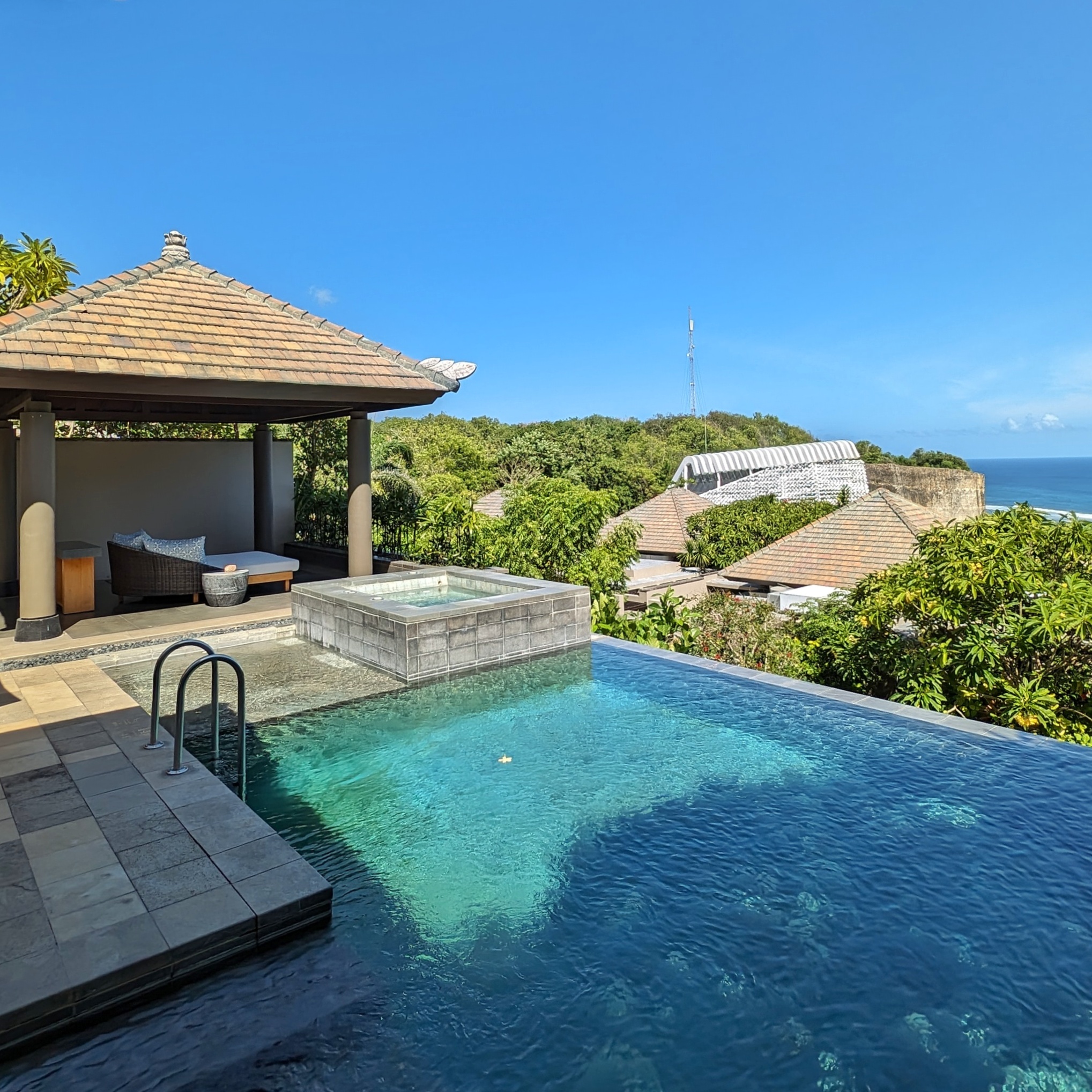 Umana Bali One Bedroom Ocean Pool Villa Outdoor Terrace