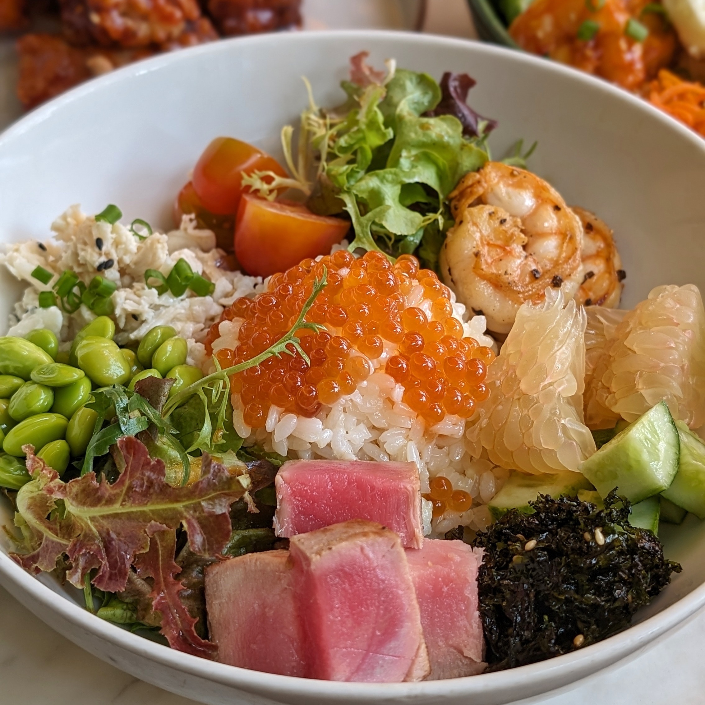 Park Hyatt Siem Reap The Glasshouse Seafood Poke Bowl