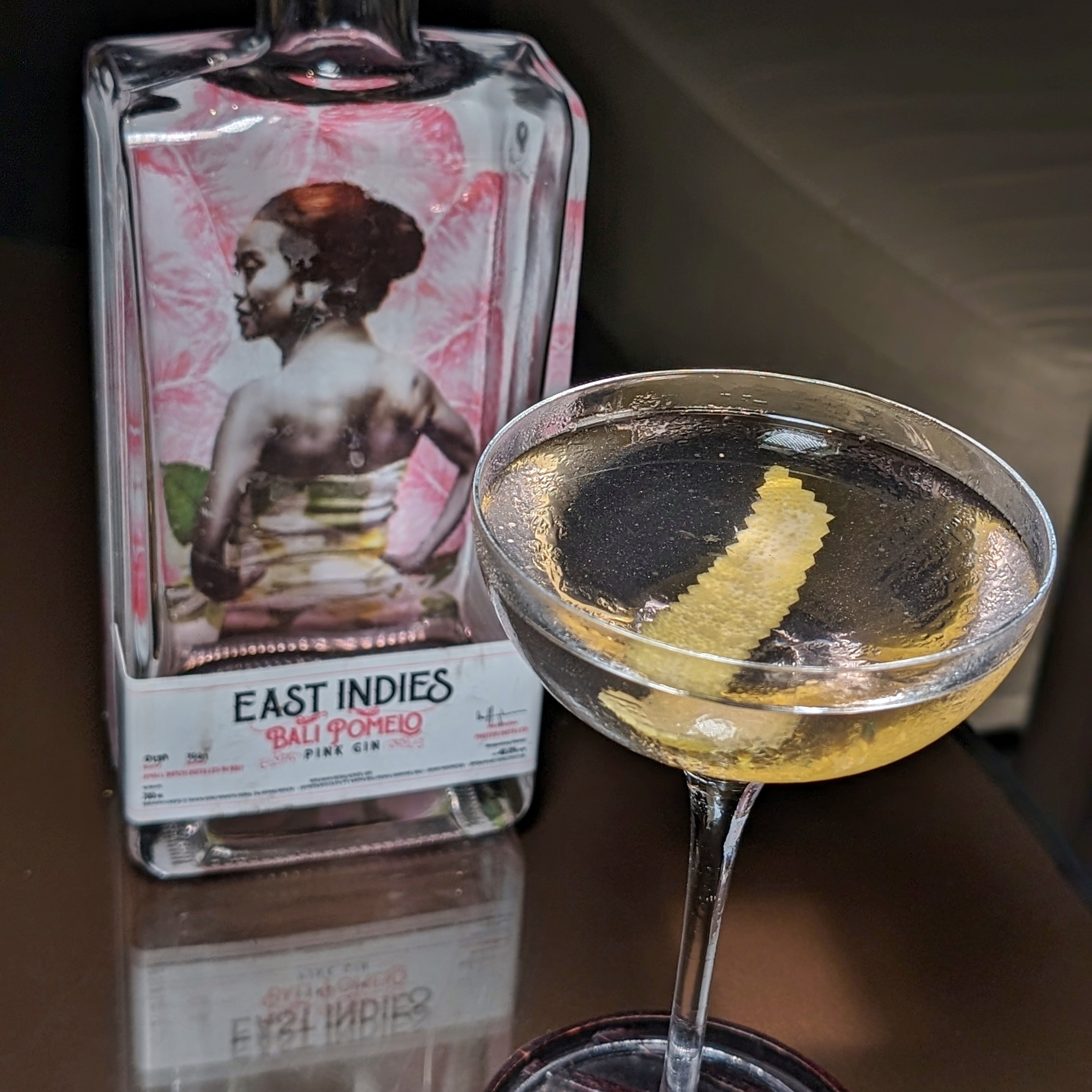 Raffles Bali The Writer's Bar Gin Martini