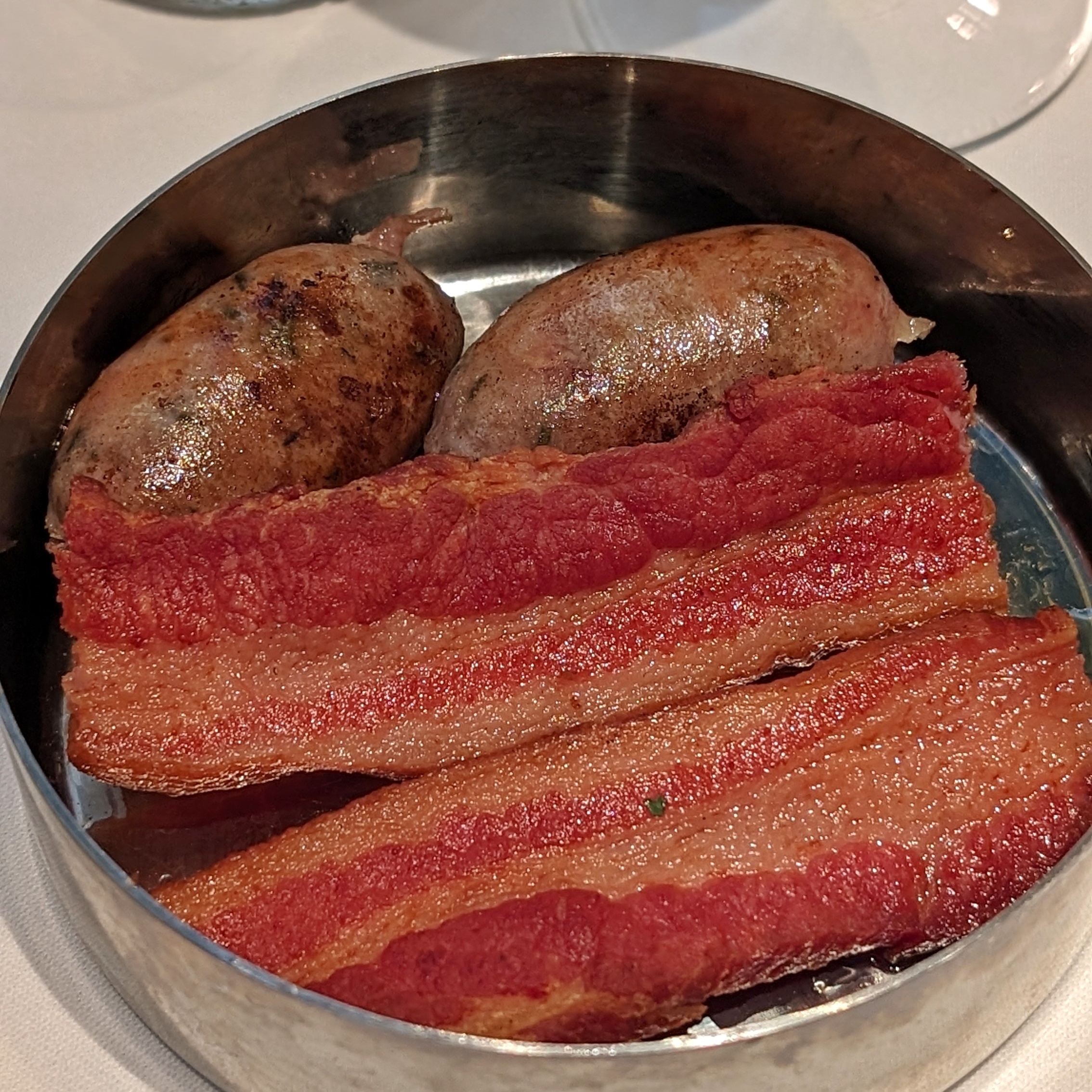 Sofitel Legend Metropole Hanoi Le Beaulieu Breakfast Bacon and Artisan Sausages
