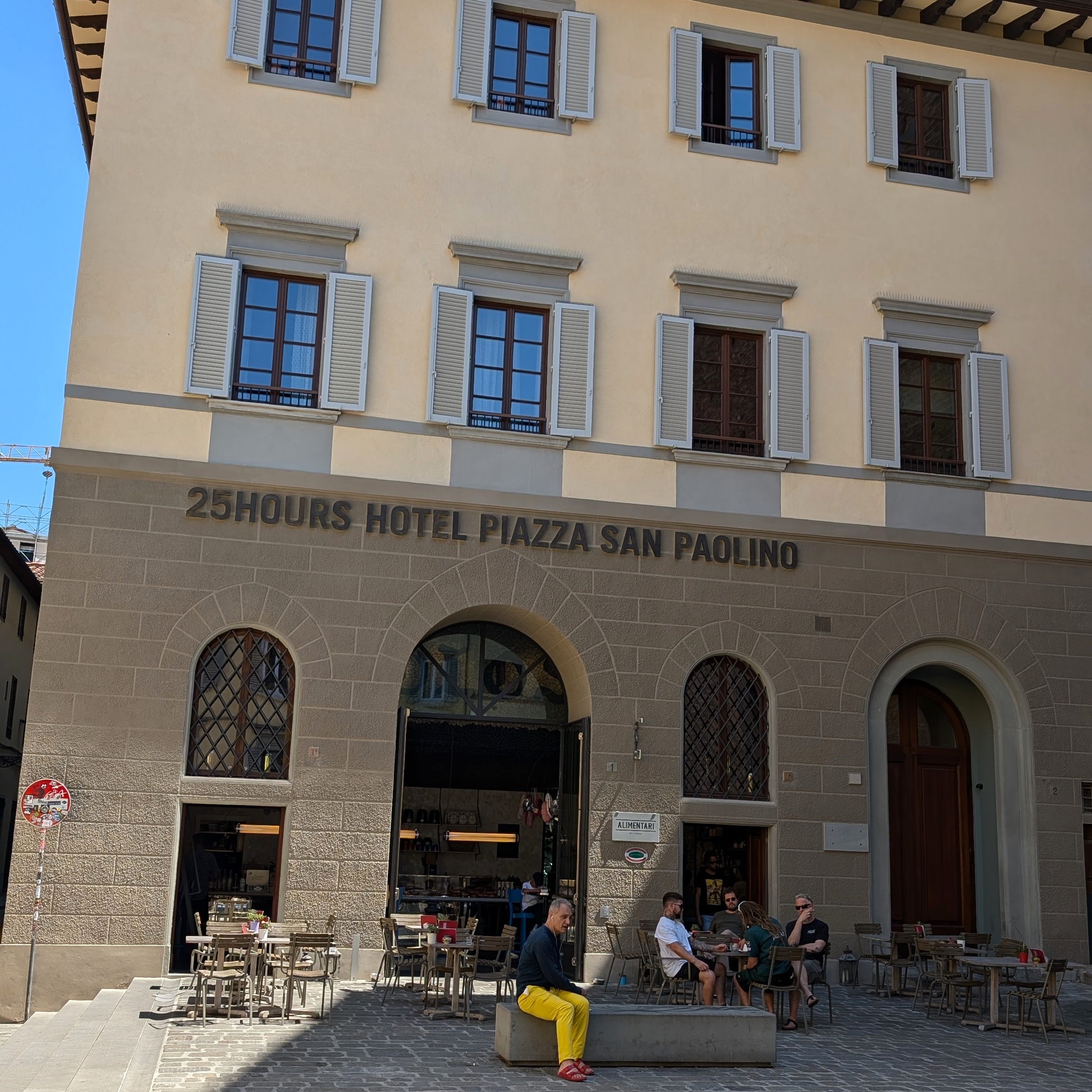 25hours Hotel Florence Piazza San Paolino Facade