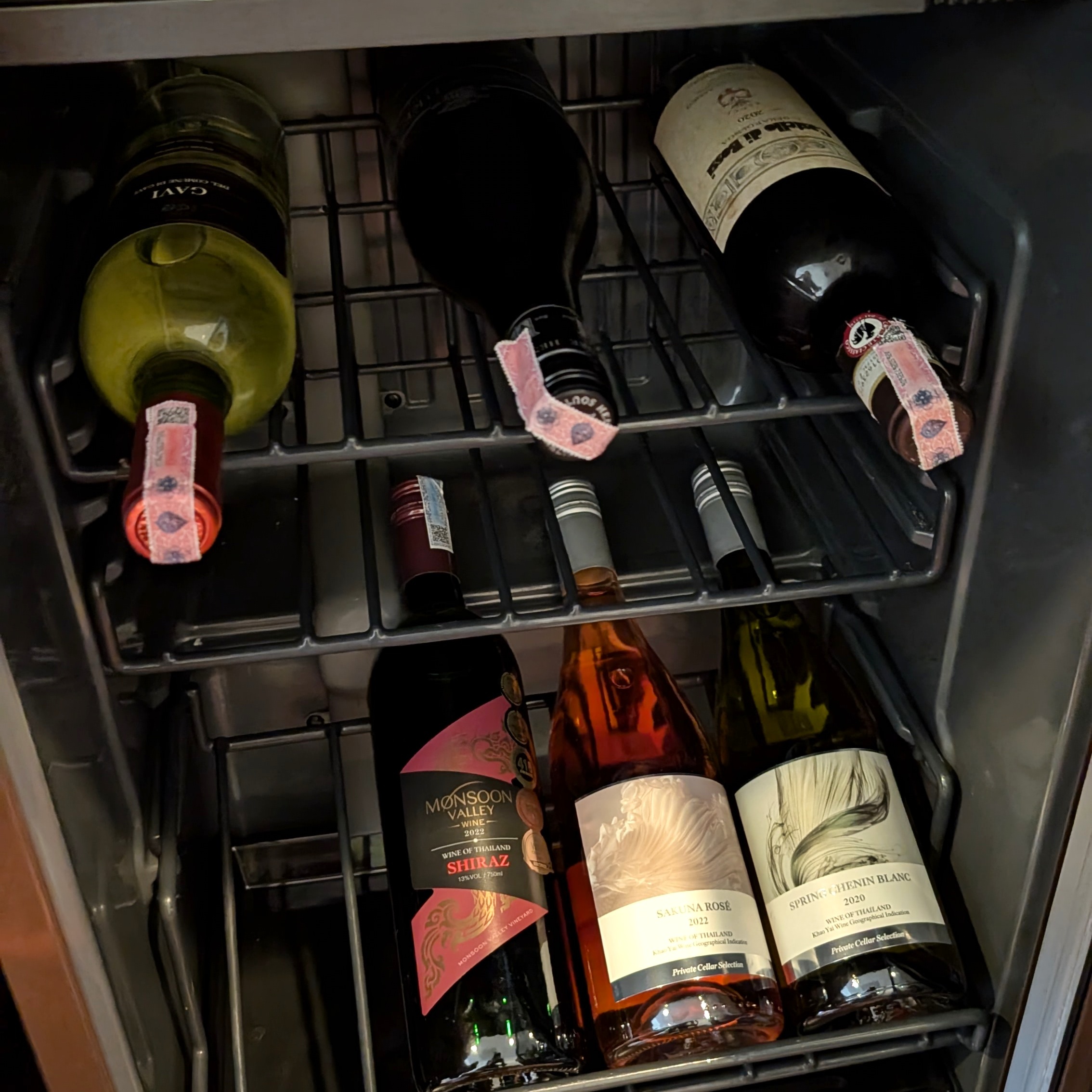 Anantara Riverside Bangkok Resort Anantara Riverfront Suite Wine Fridge