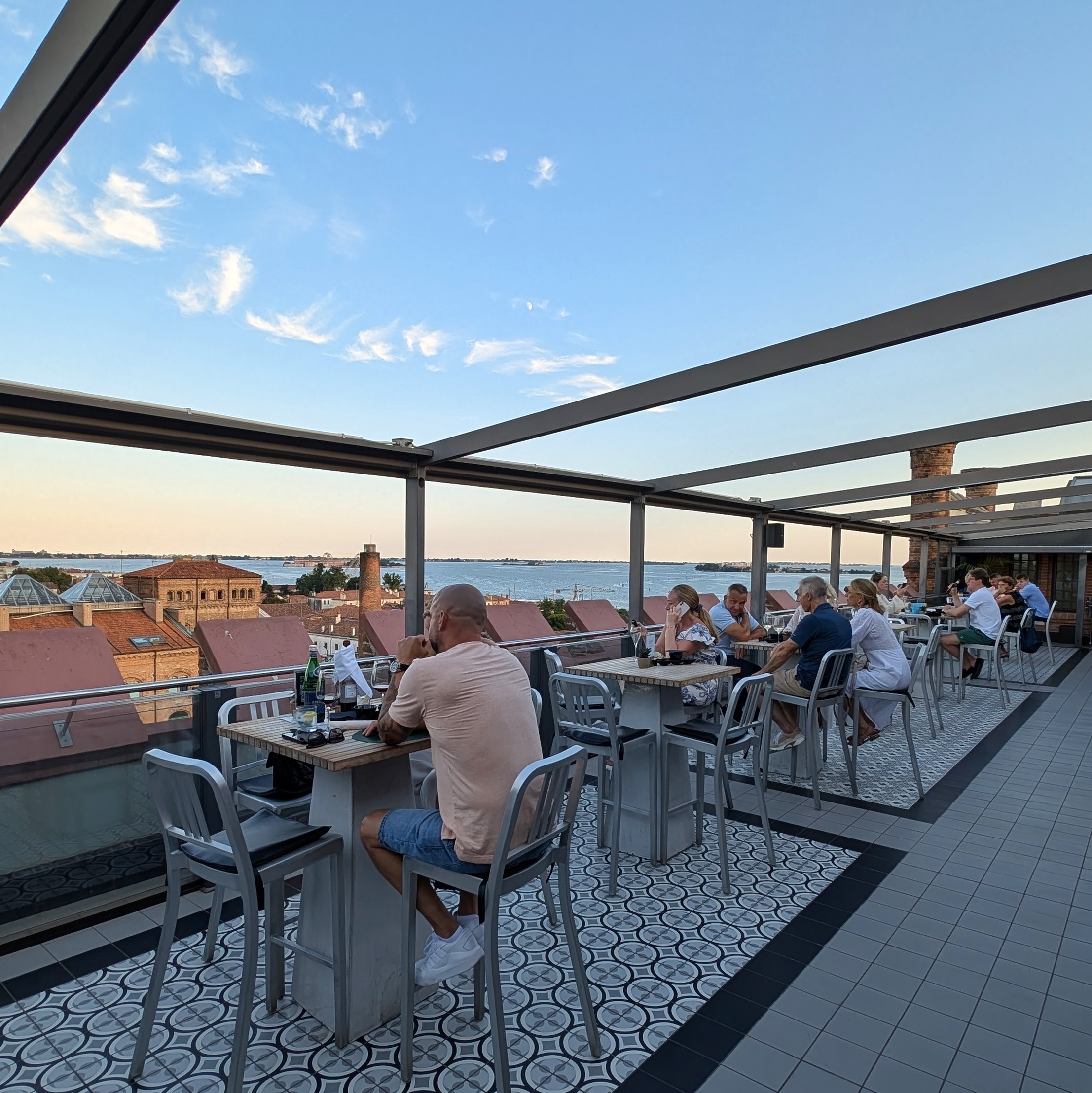 Hilton Molino Stucky Venice Skyline Rooftop Bar