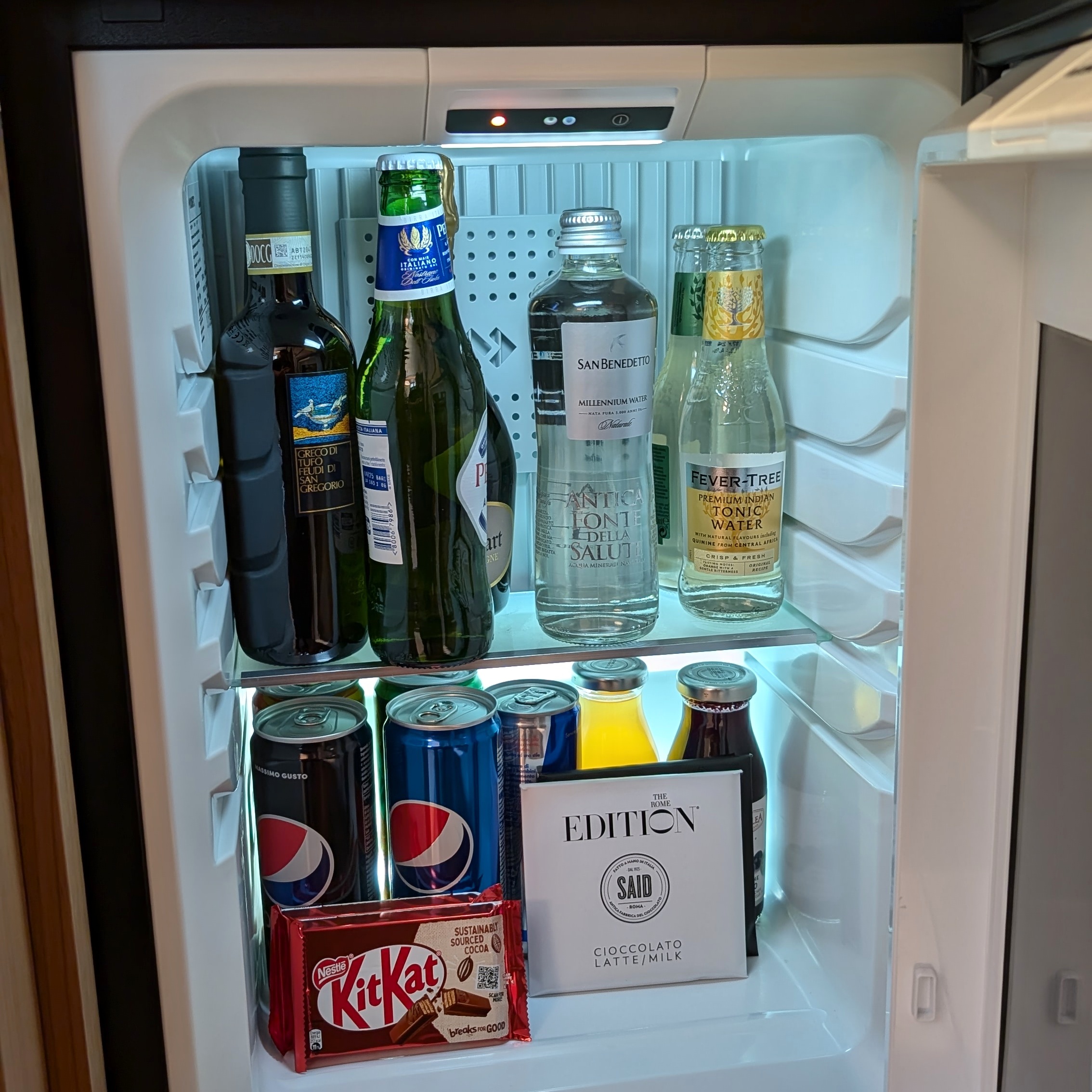 The ROME Edition EDITION Signature Suite Minibar