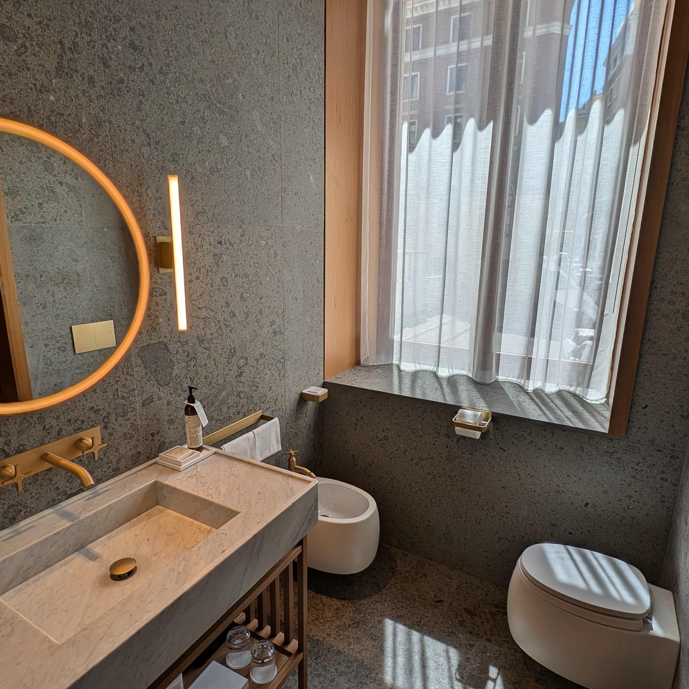 The ROME Edition EDITION Signature Suite Bathroom