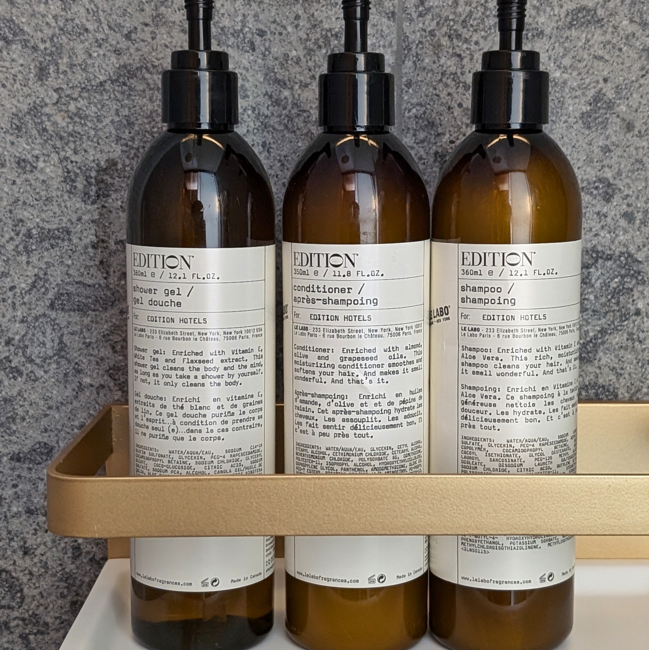 The ROME Edition EDITION Signature Suite Bathroom Amenities