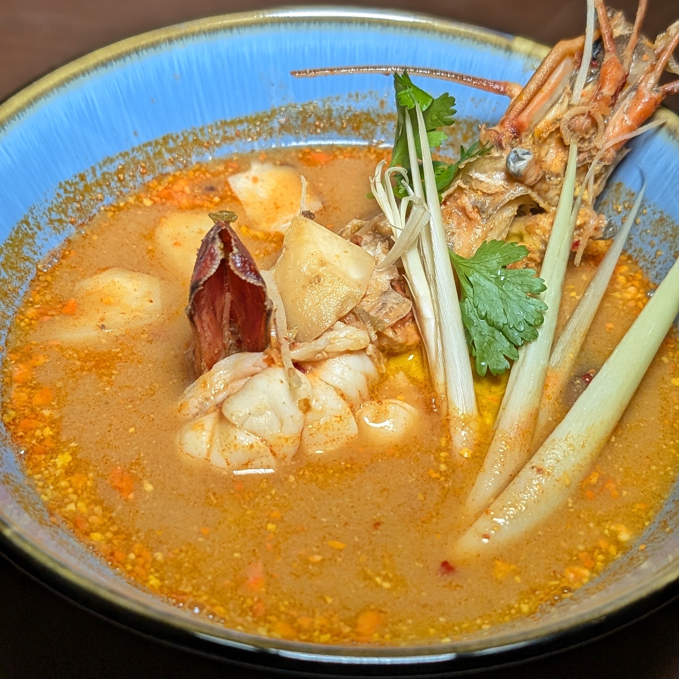 Dusit Thani Bangkok Pavilion Tom Yum Maprow Hom