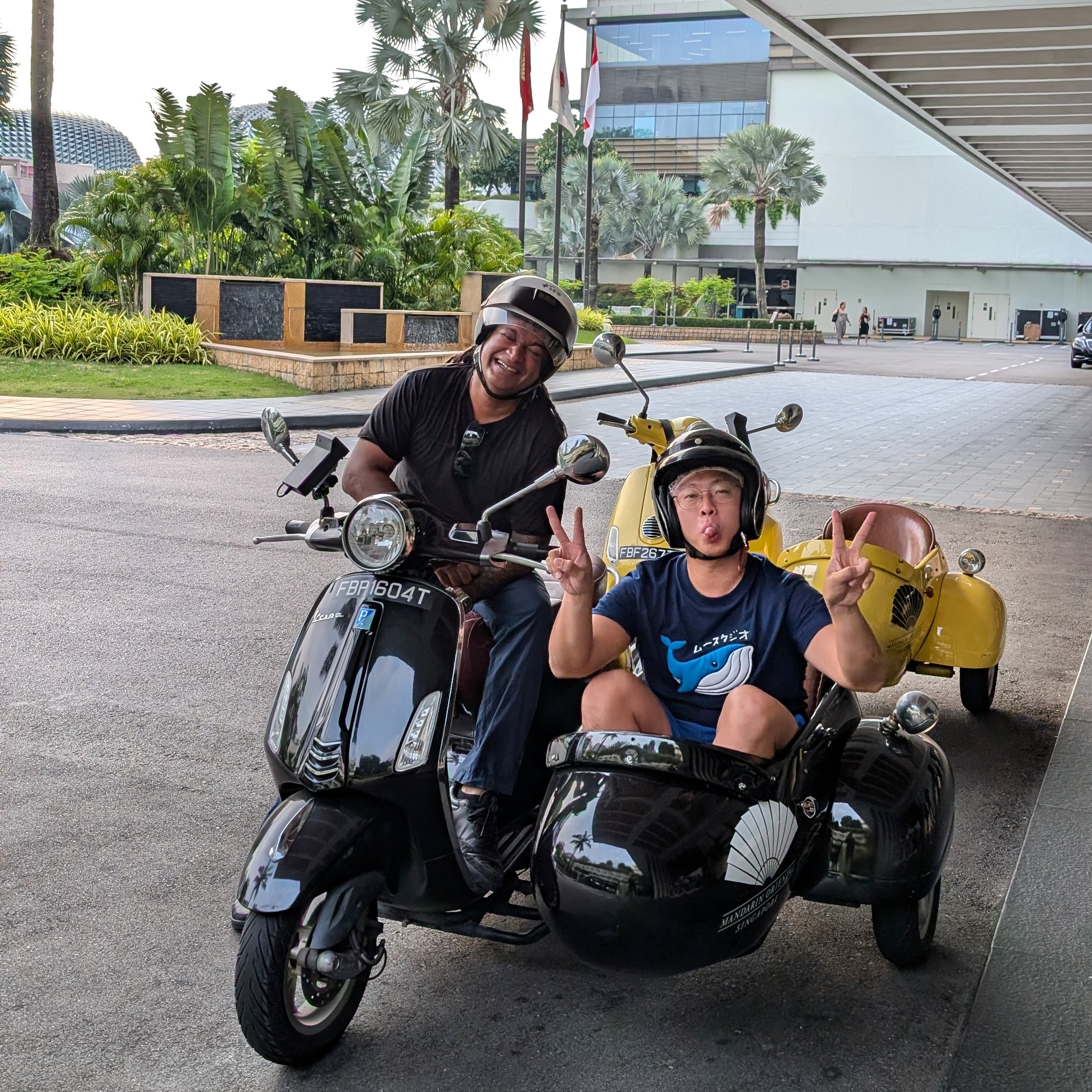 Mandarin Oriental, Singapore Vintage Vespa Sidecar Adventure