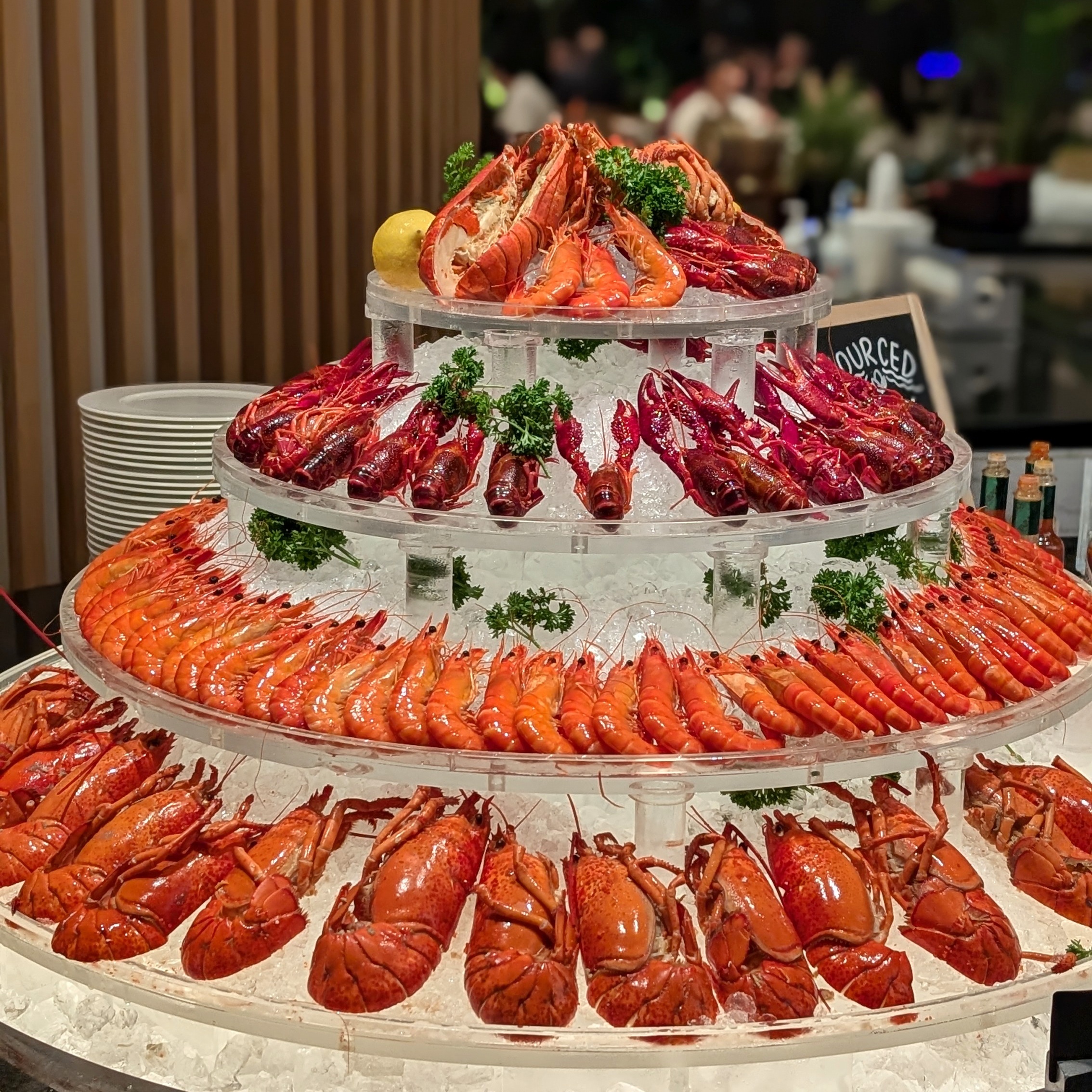 Mandarin Oriental, Singapore embu Seafood Colosseum