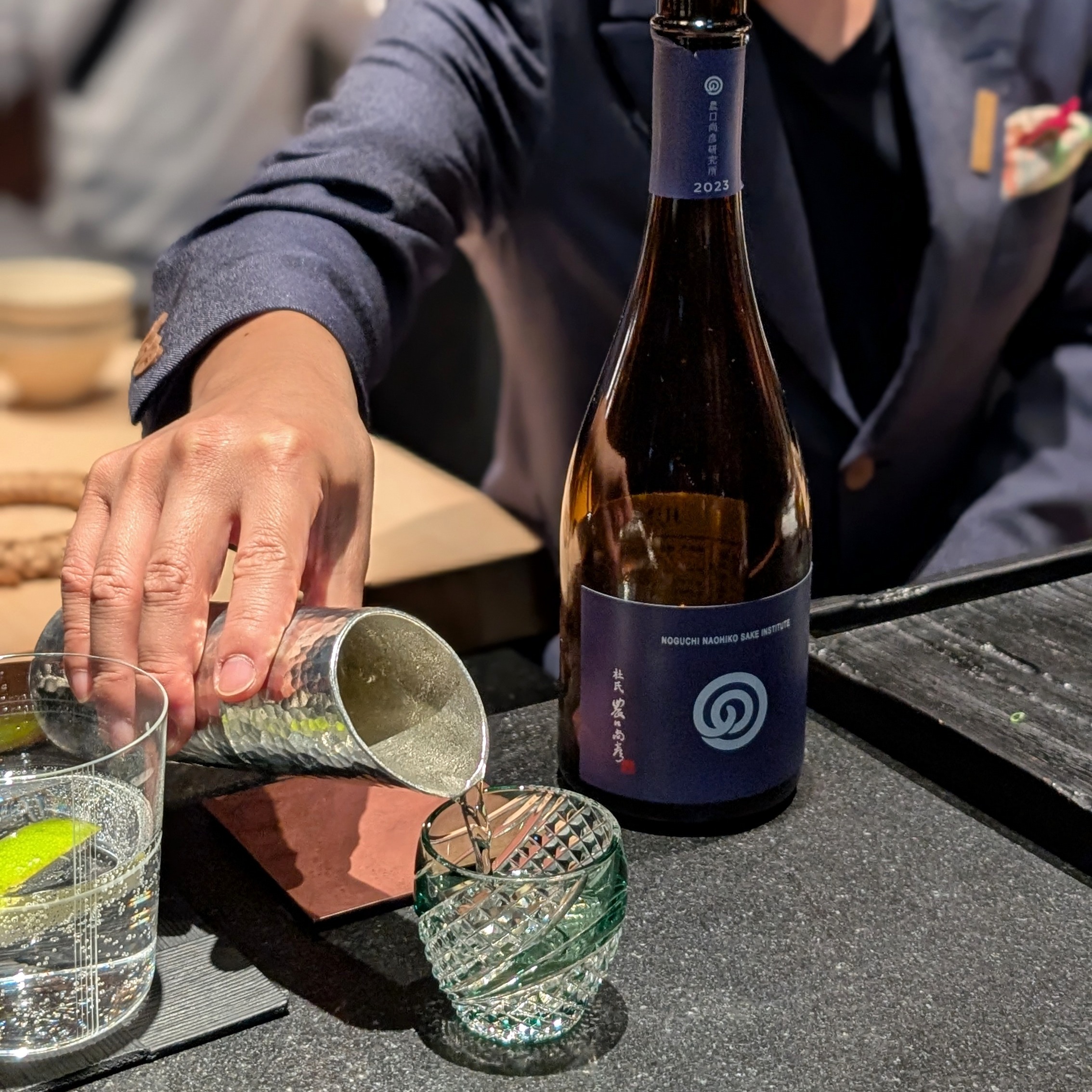 Janu Tokyo Sumi Sake Pairing