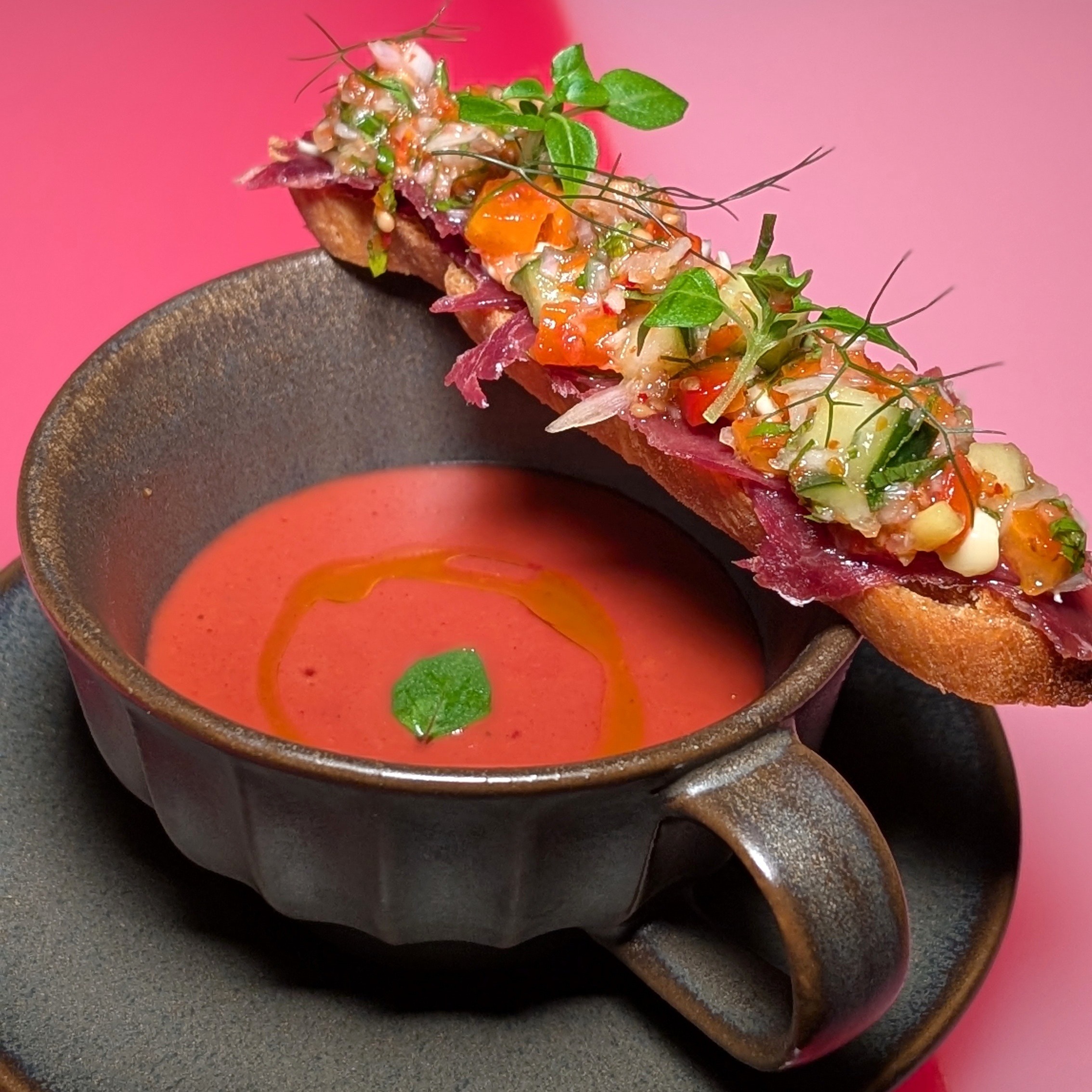 Grand Hyatt Singapore Le Pristine Singapore Cherry Gazpacho