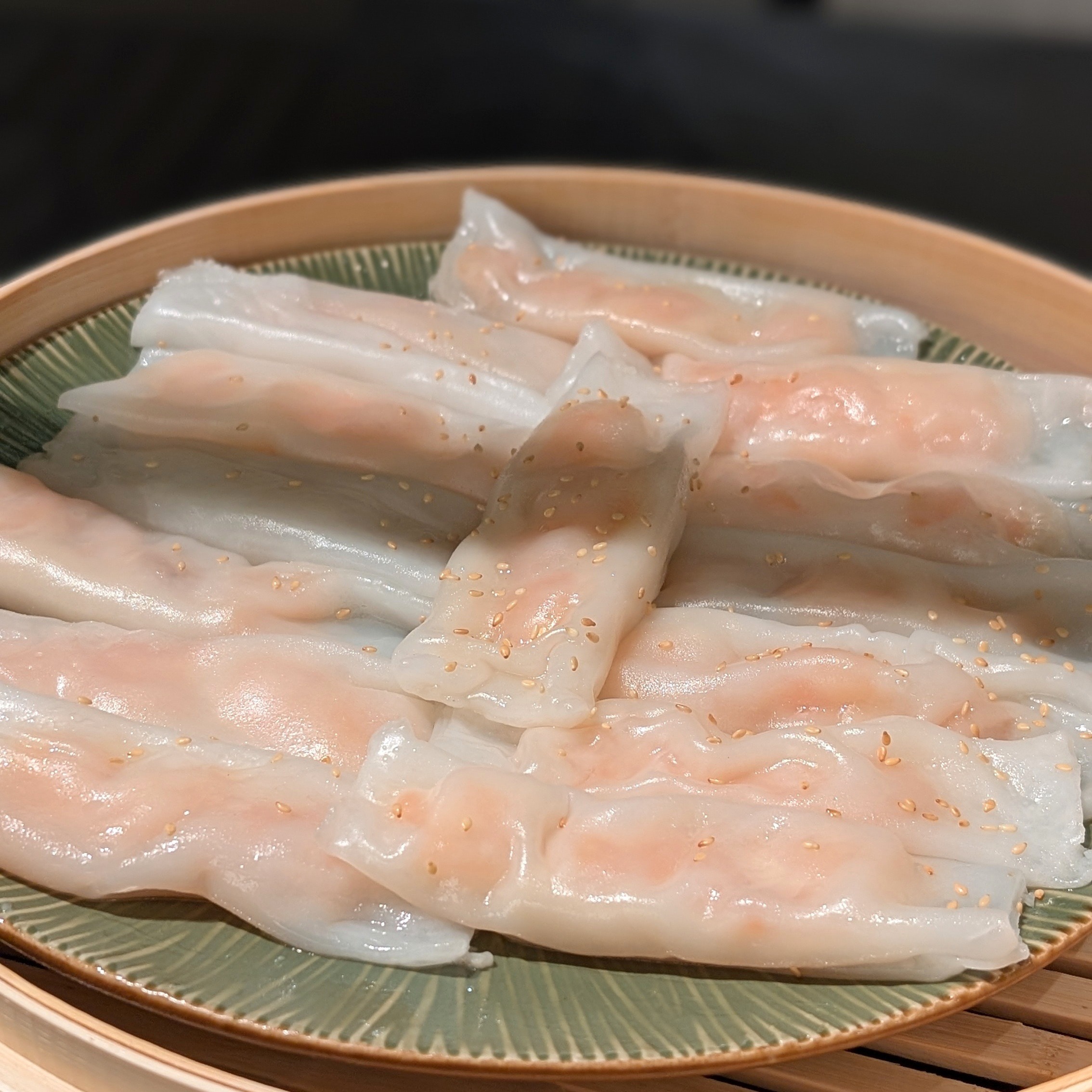 Grand Hyatt Singapore Straits Kitchen Breakfast Steamed Noodle Rolls with Shrimp