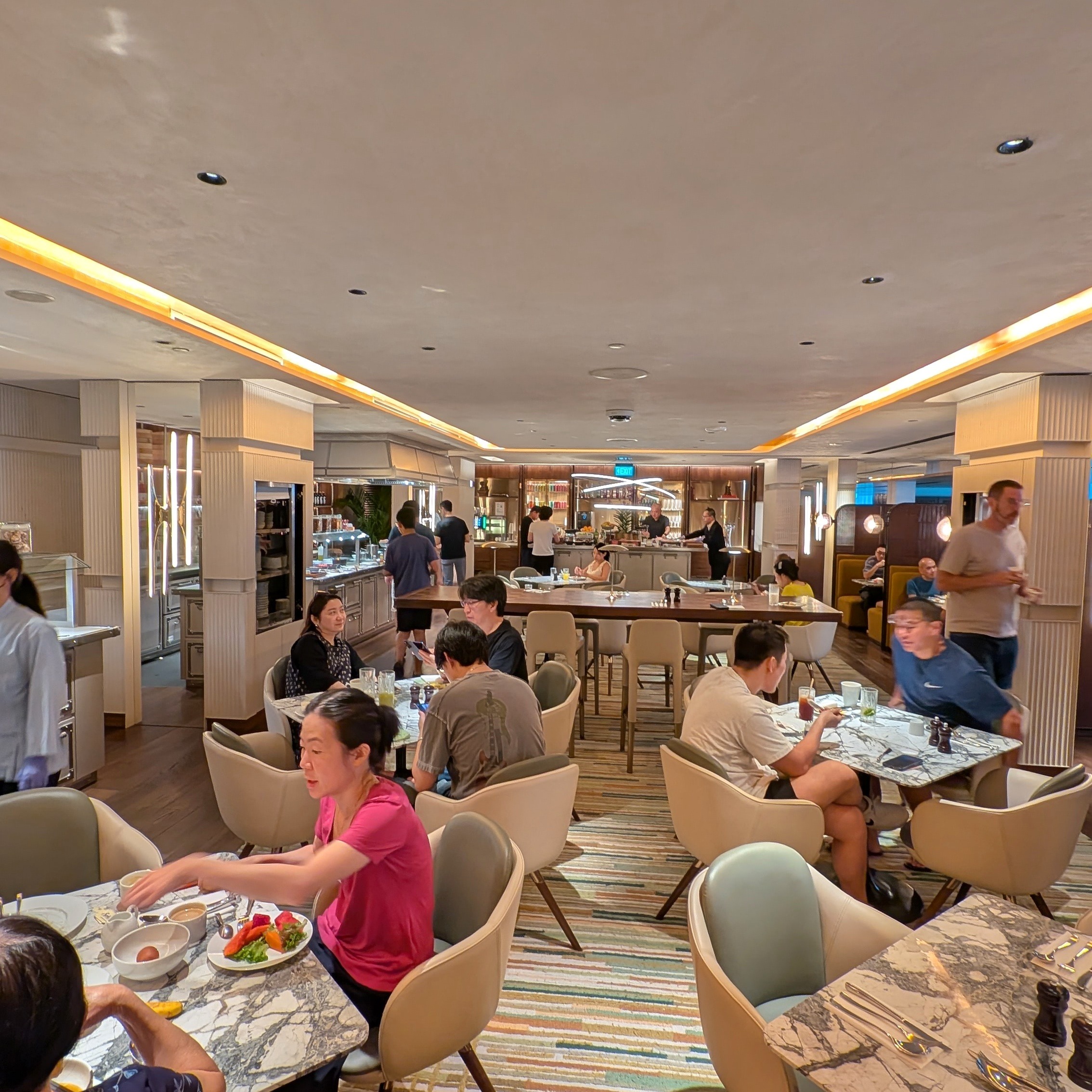 Grand Hyatt Singapore Grand Club Breakfast