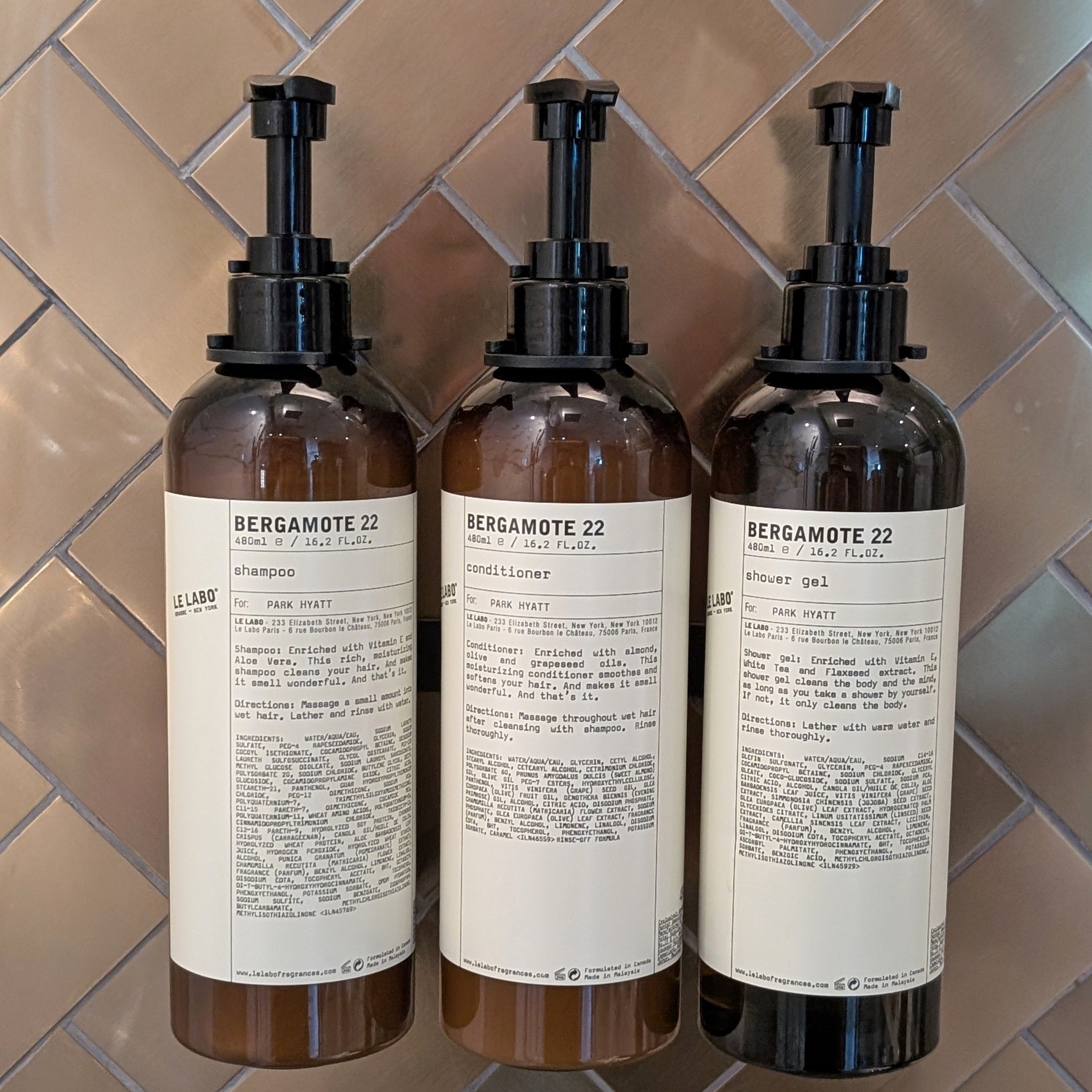 Park Hyatt Kuala Lumpur King Bed Deluxe Bathroom Bathroom Amenities