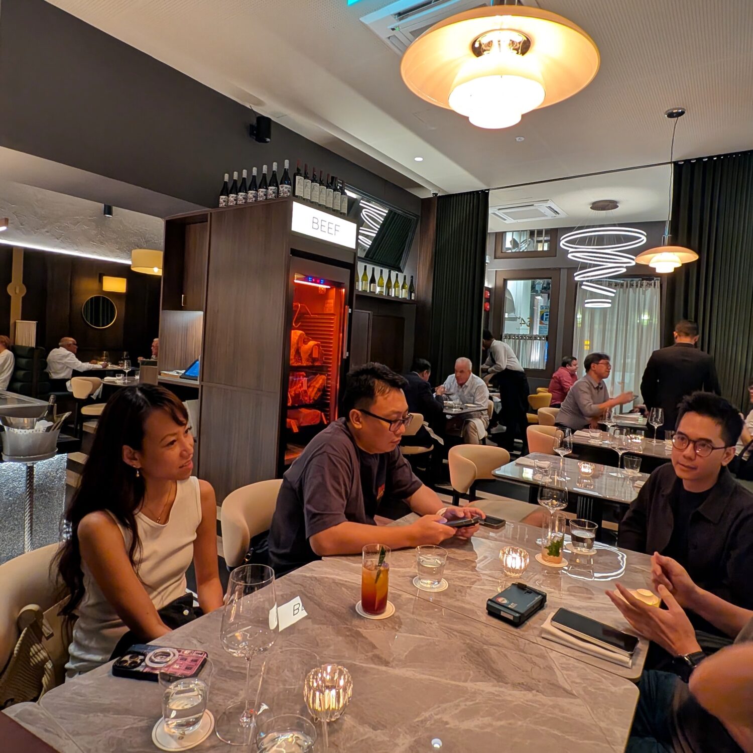 54° Steakhouse Interior