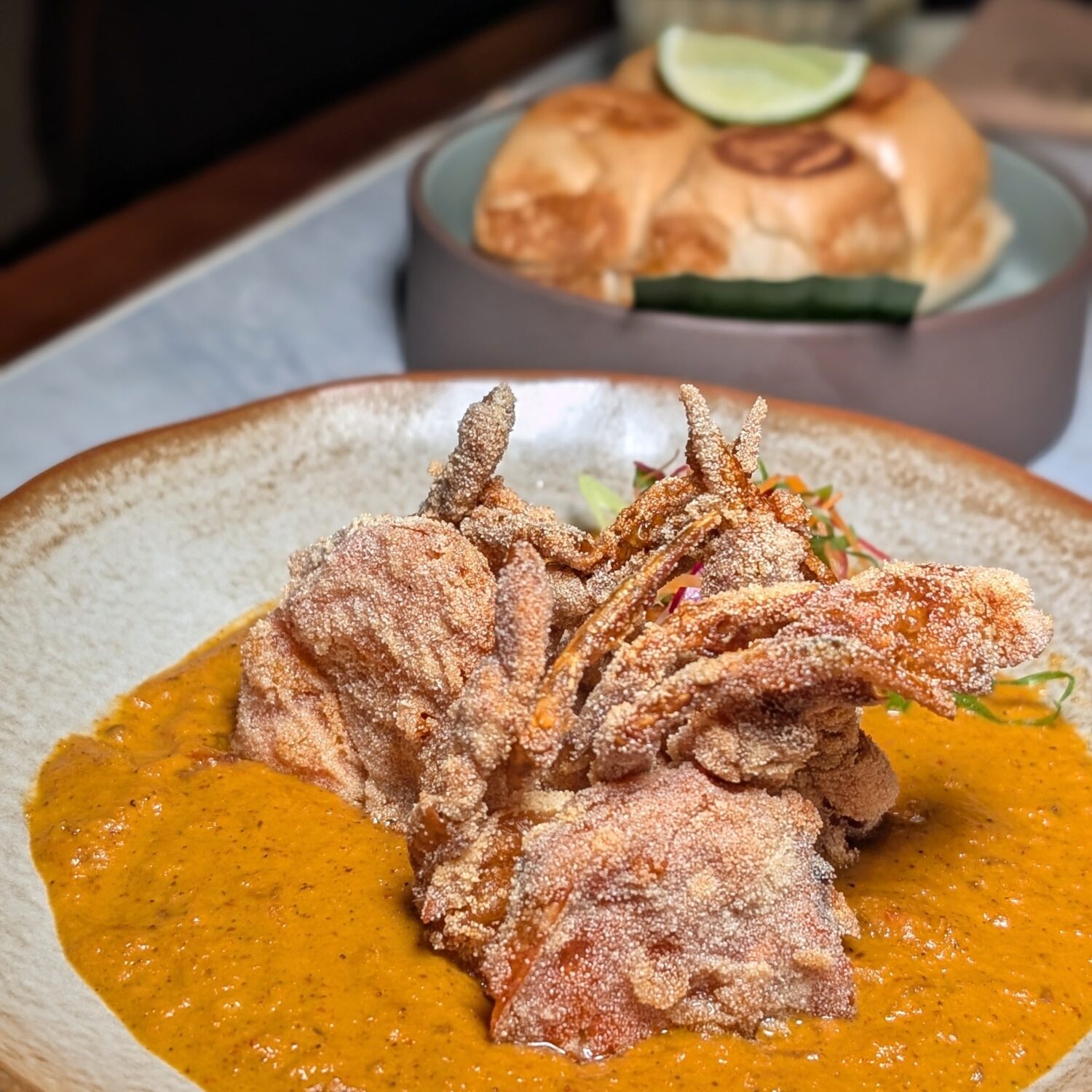 Burma Social Coastal Crab Curry & Pav