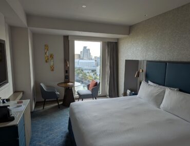 Stay Report: DoubleTree by Hilton Osaka Castle (King Executive Room Castle View)