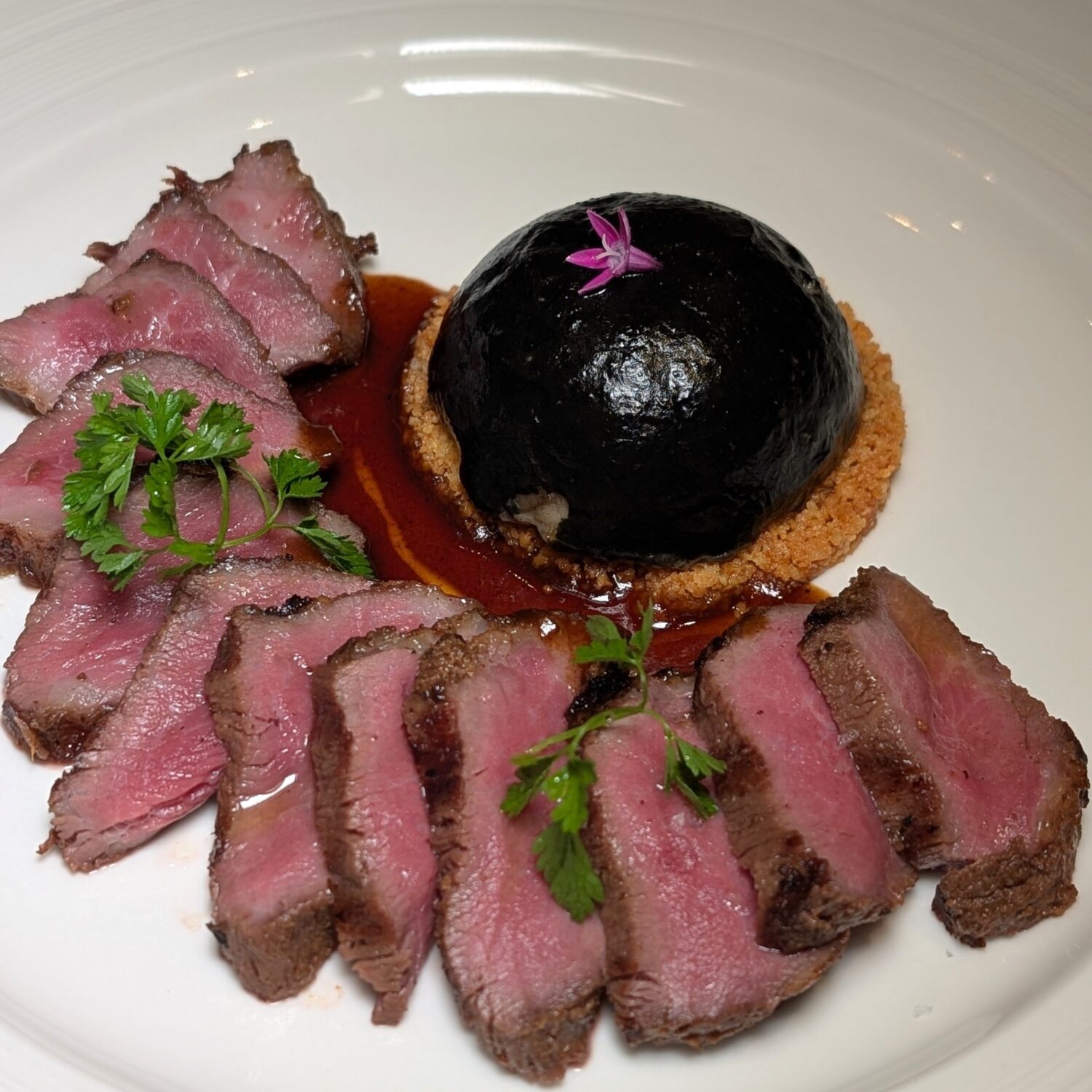 FOC Restaurant Charcoal-grilled Ibérico Pork Presa