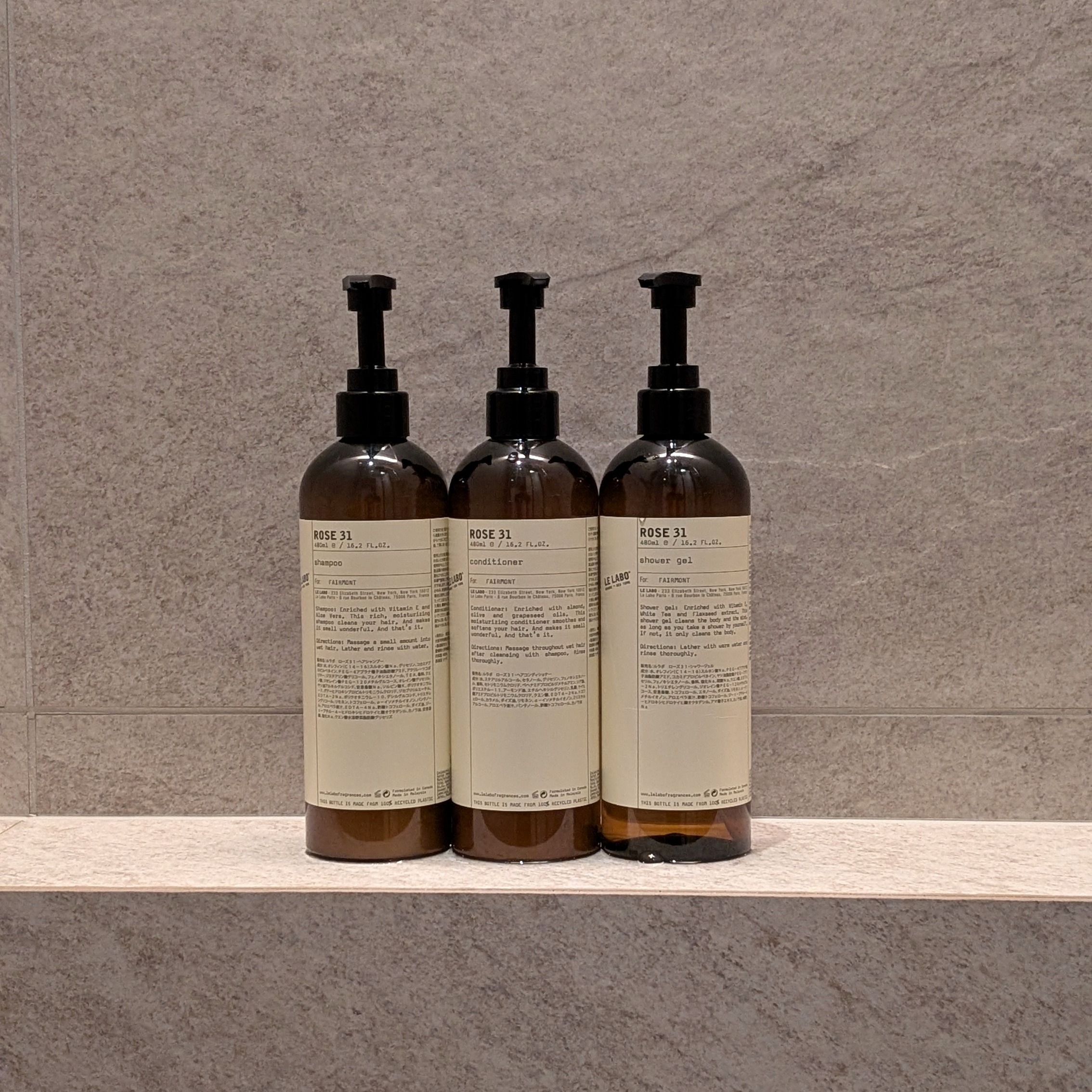 Fairmont Tokyo Fairmont Spa Changing Room