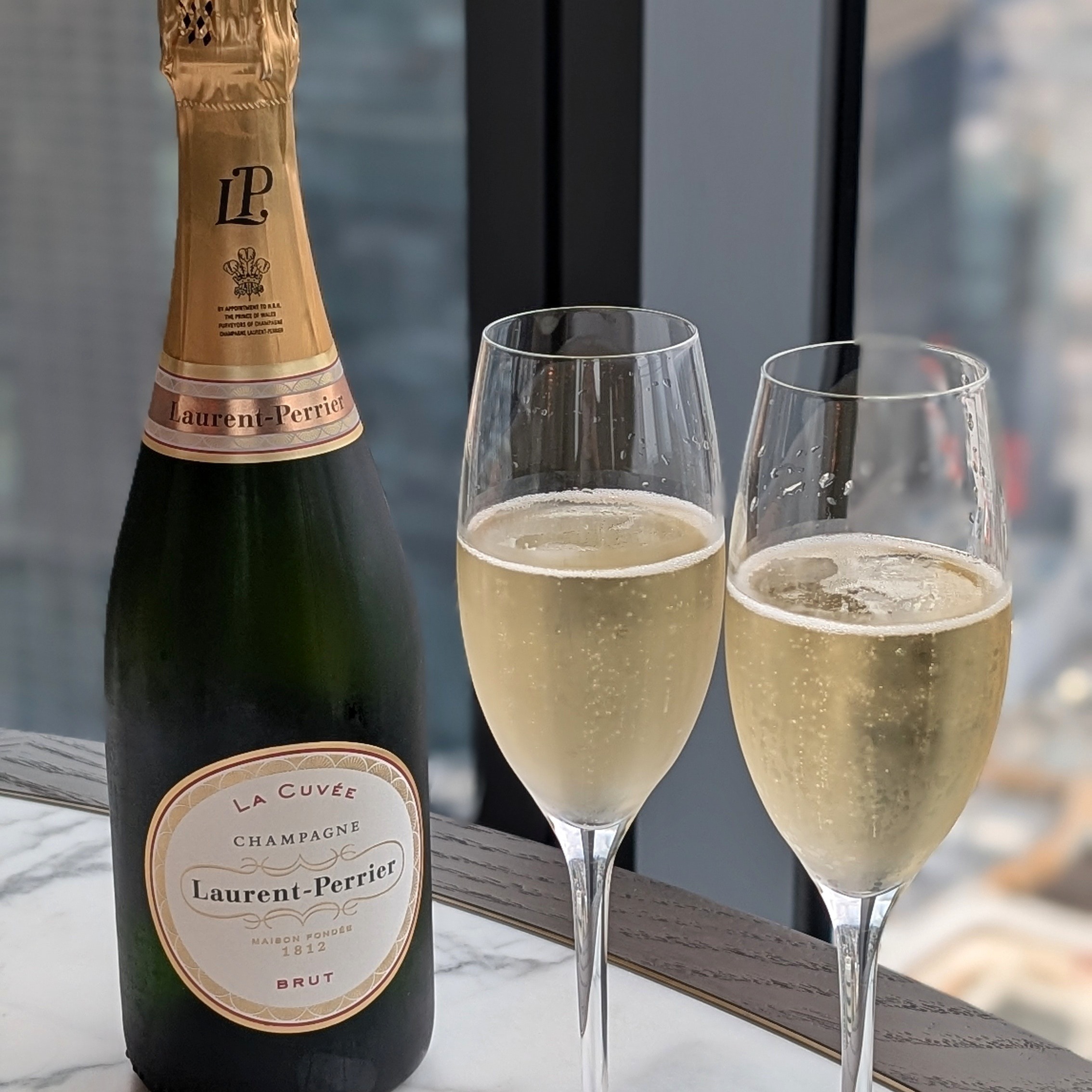 Fairmont Tokyo Fairmont Gold Lounge Laurent-Perrier La Cuvée Brut