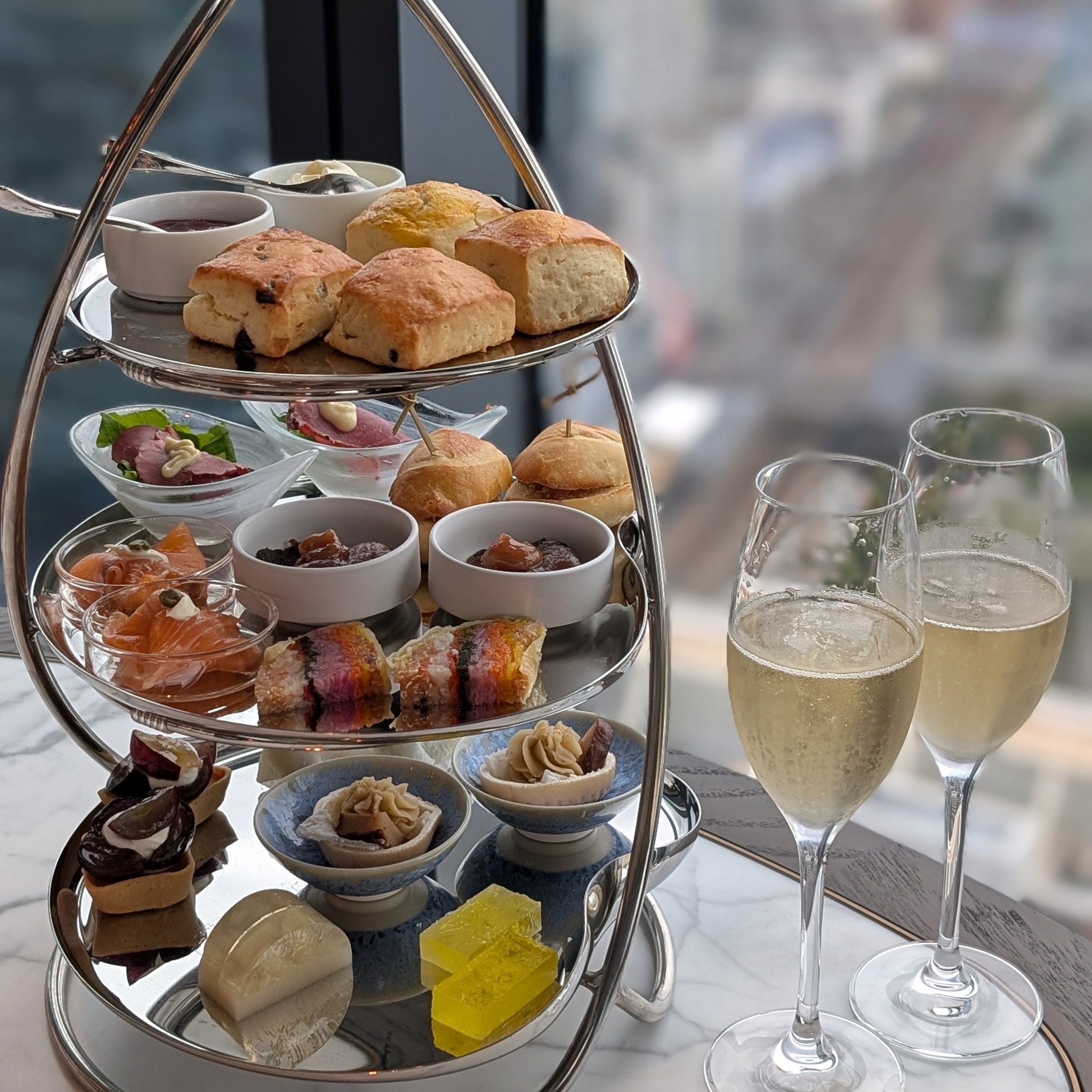 Fairmont Tokyo Fairmont Gold Lounge Afternoon Tea Afternoon Tea Set Sea