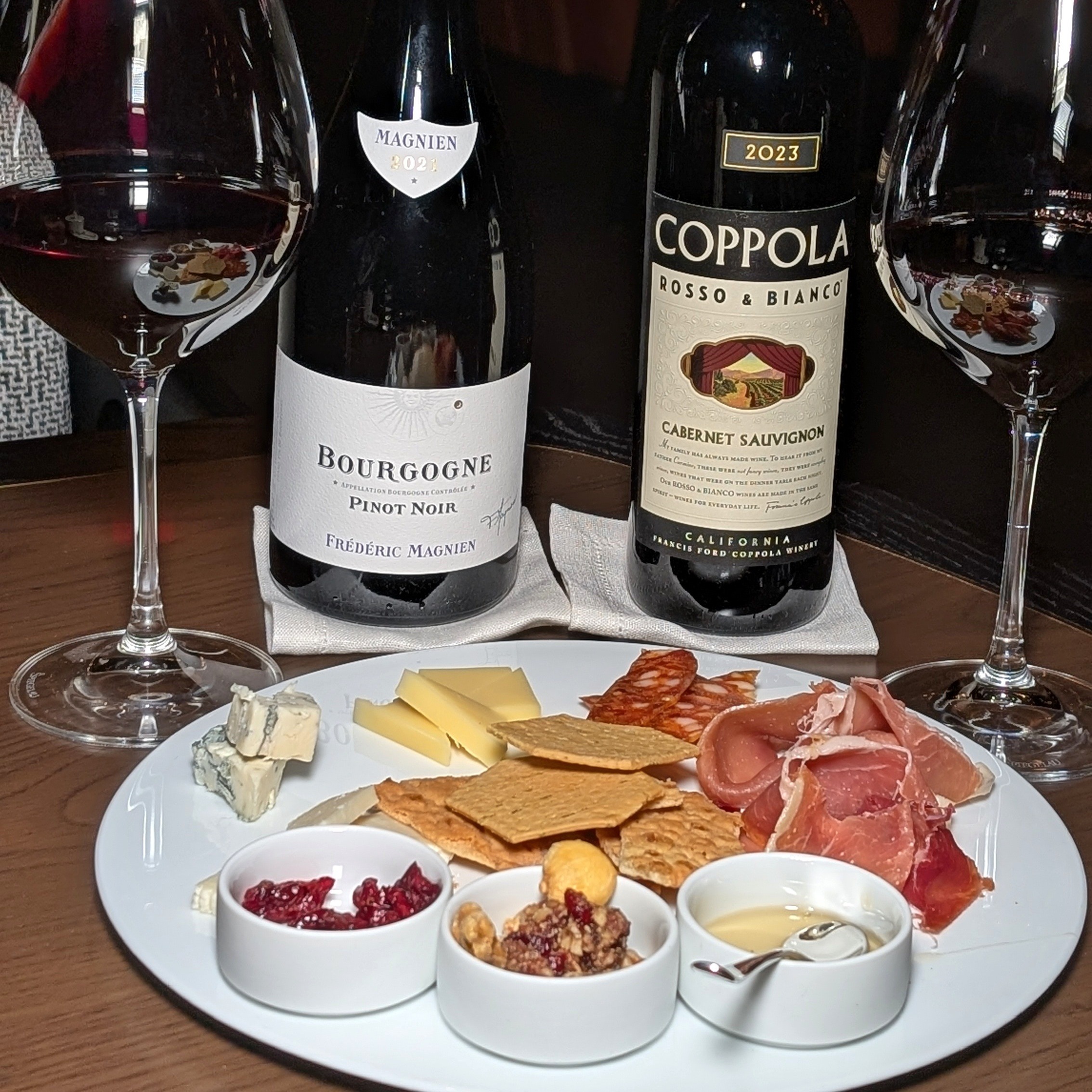 Fairmont Tokyo Fairmont Gold Lounge Night Snack Cheese and Charcuterie Platter