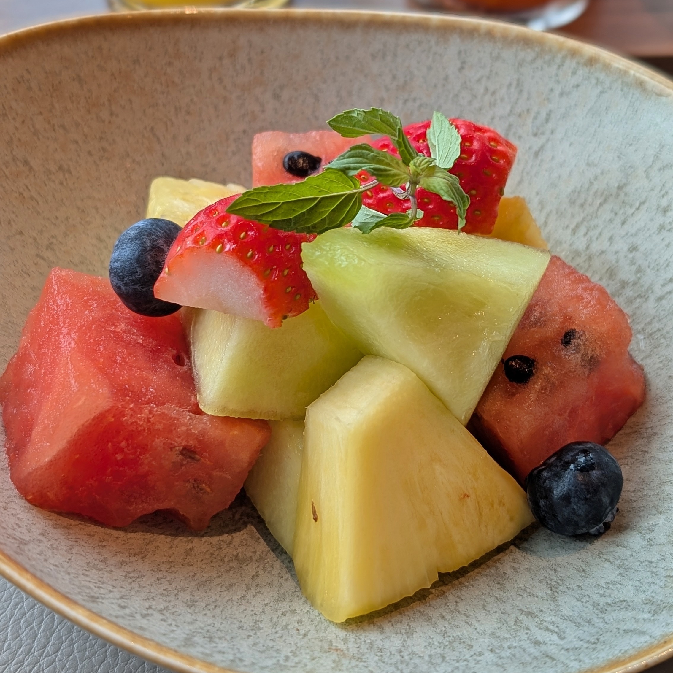Fairmont Tokyo Kiln & Tonic Breakfast Seasonal Fruit Platter