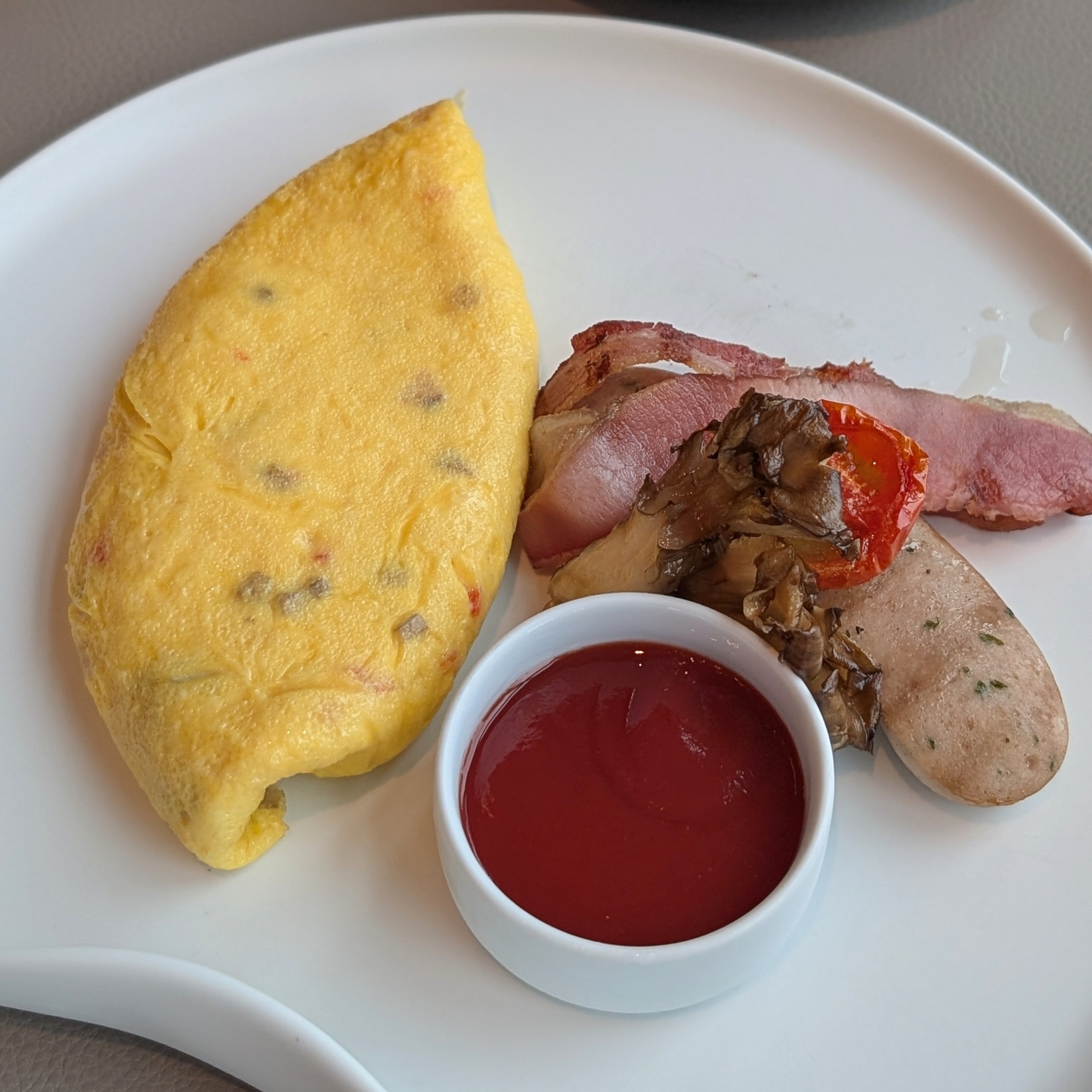 Fairmont Tokyo Kiln & Tonic Breakfast Free Range Kurofuji Farm Egg Omelette