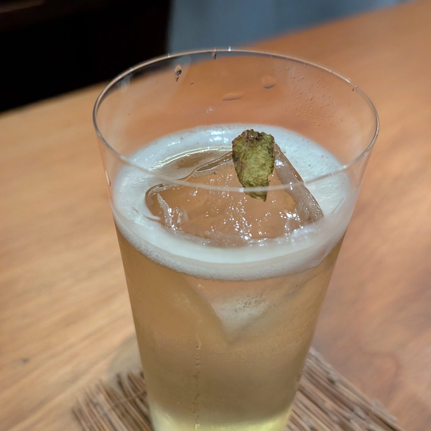 Bar Arai Tateguten Sencha Gin and Tonic