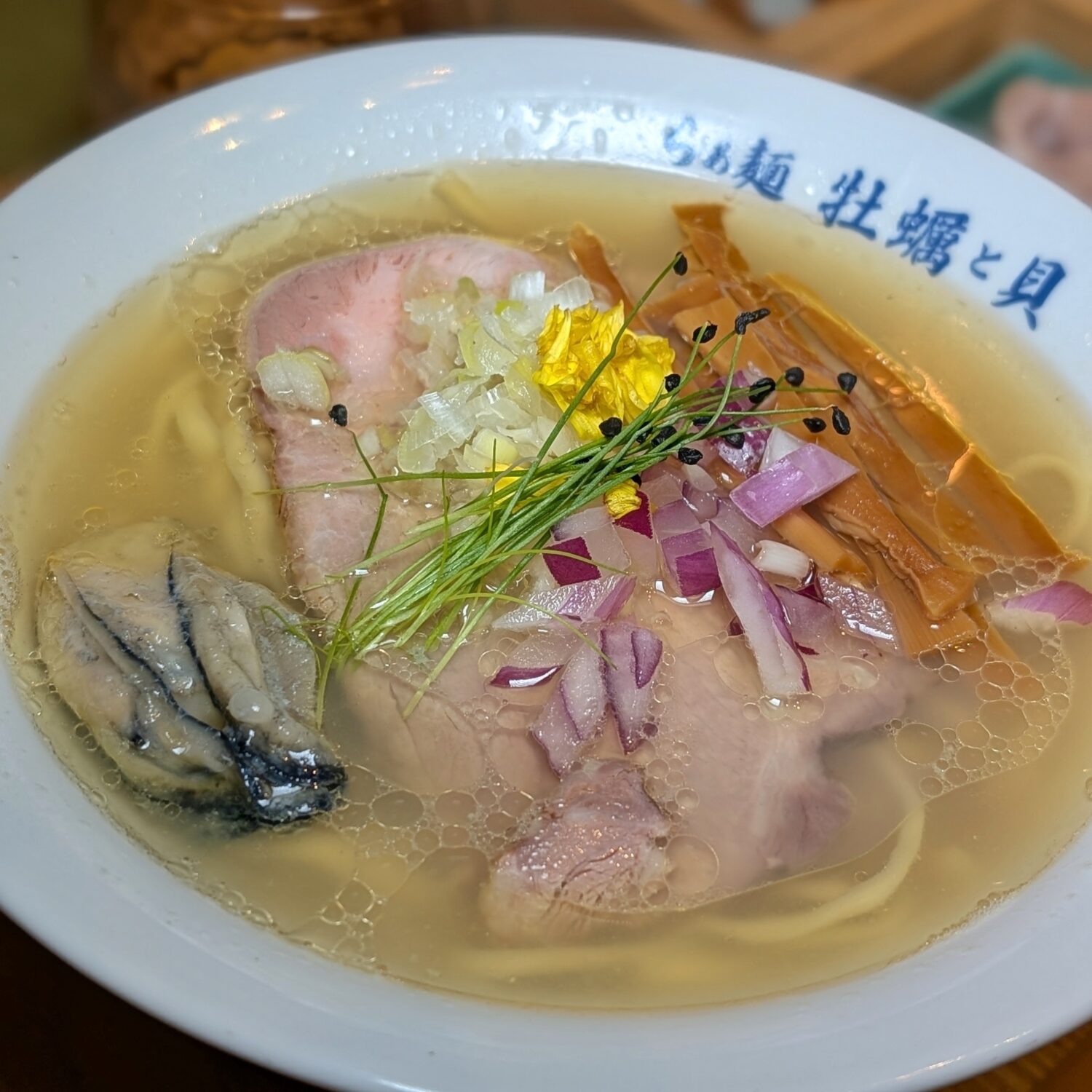 Ramen Oyster and Shell Salt Shellfish Soup Ramen Super Super Deluxe