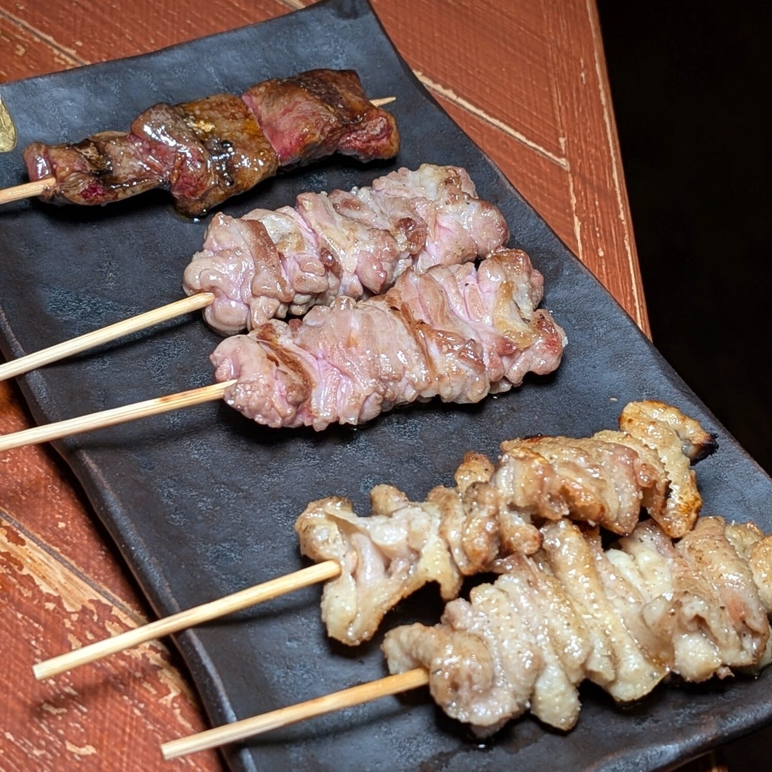 Sumibi Yakitori Kamojin Assorted Yakitori