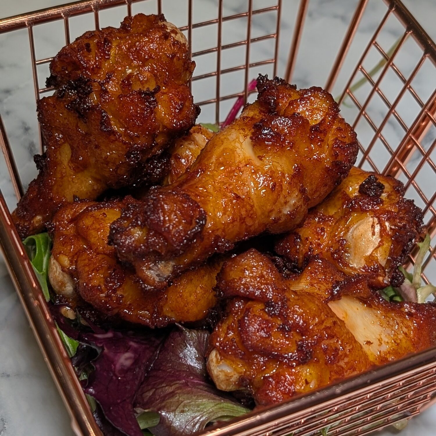 Noir by Javier Crispy Spicy Mid Wings