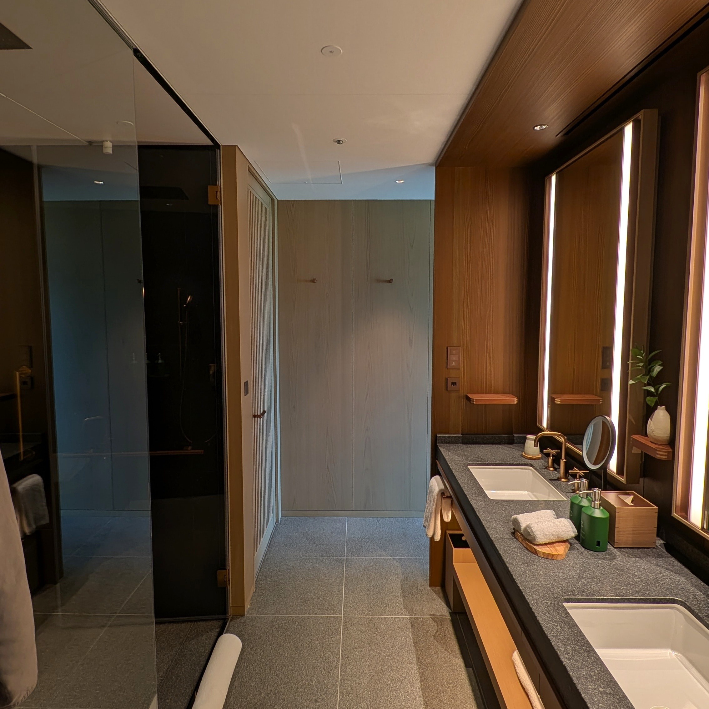 Patina Osaka Deluxe Room King Osaka Castle View Bathroom