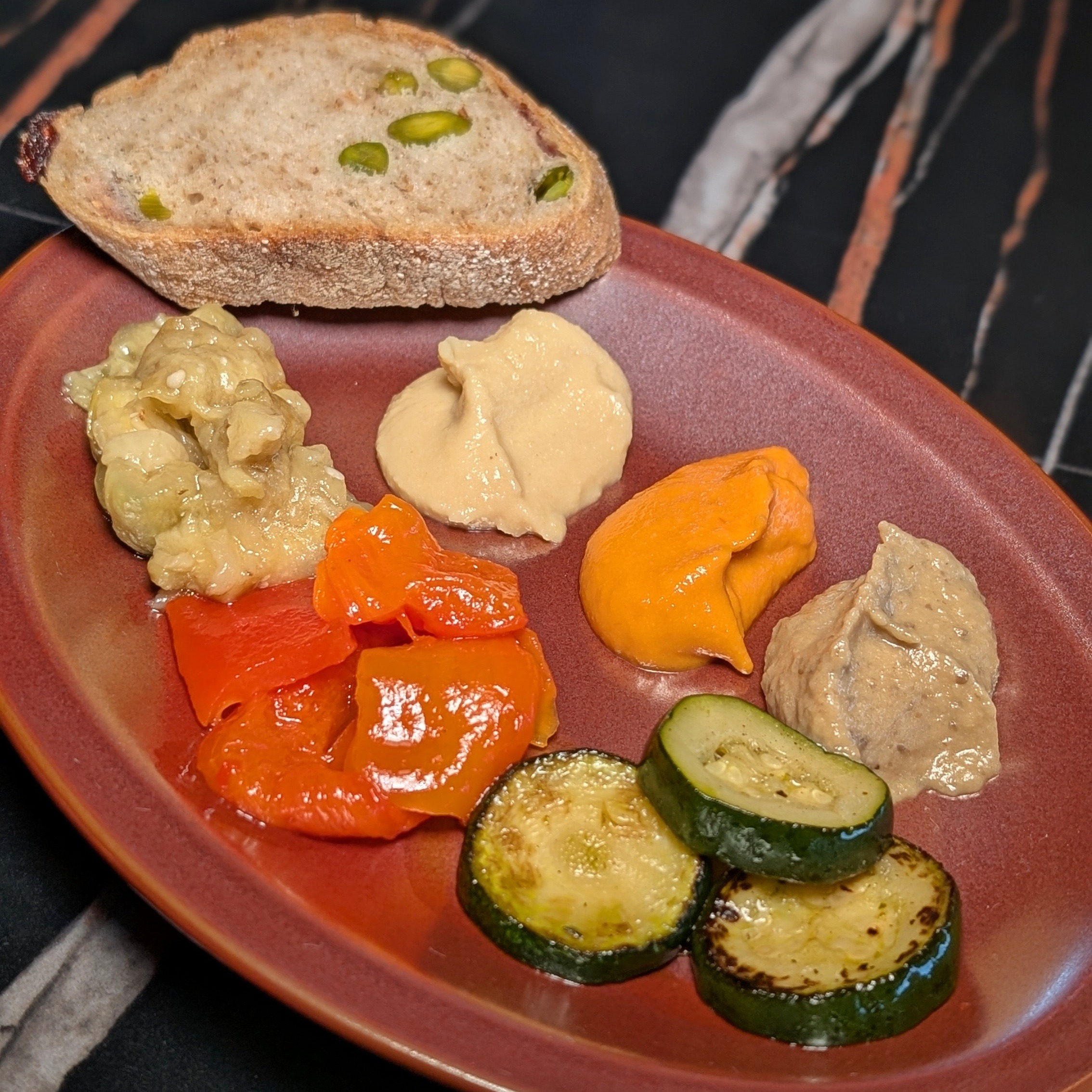 Patina Osaka Inaki Breakfast Mezze Dips