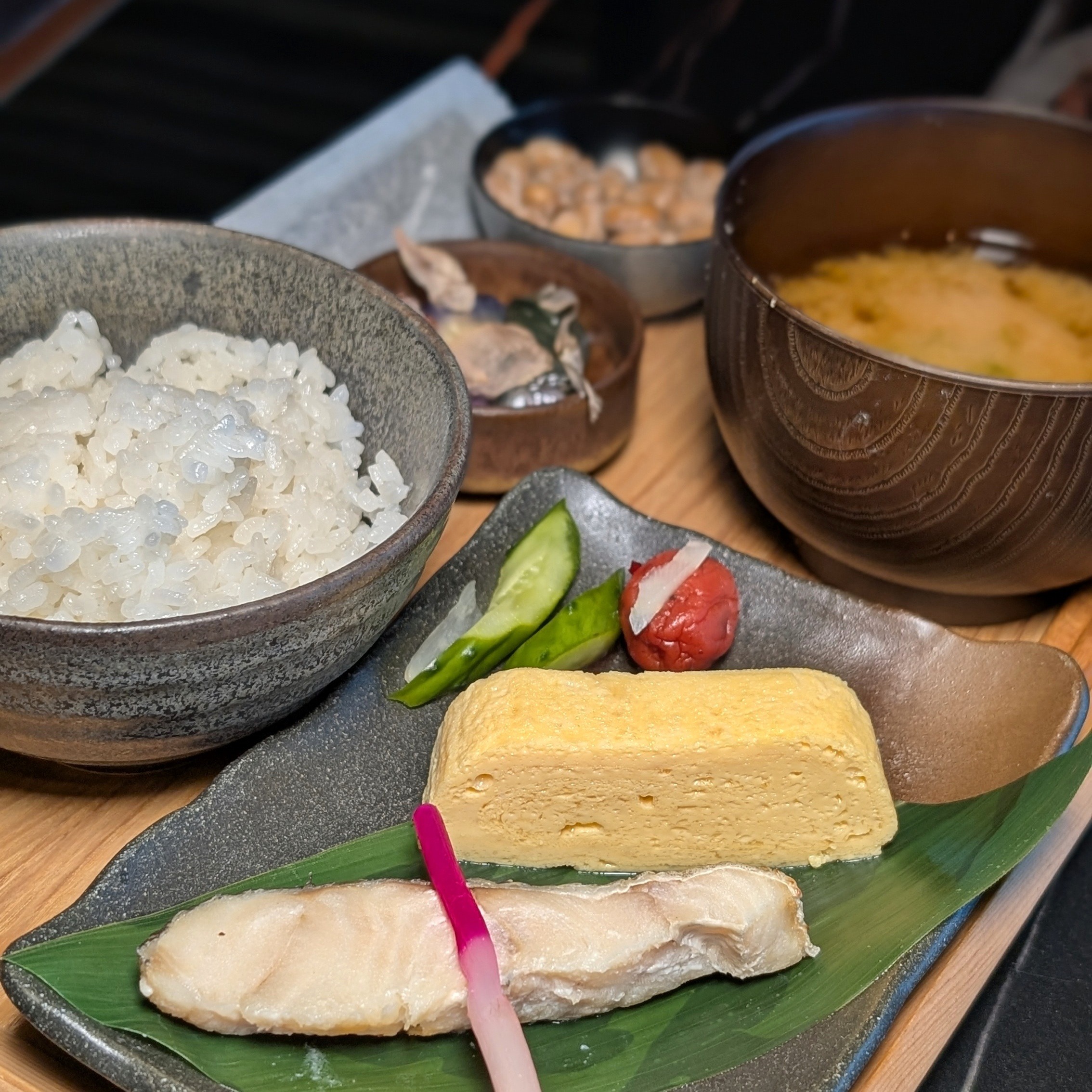 Patina Osaka Inaki Breakfast Japanese Set