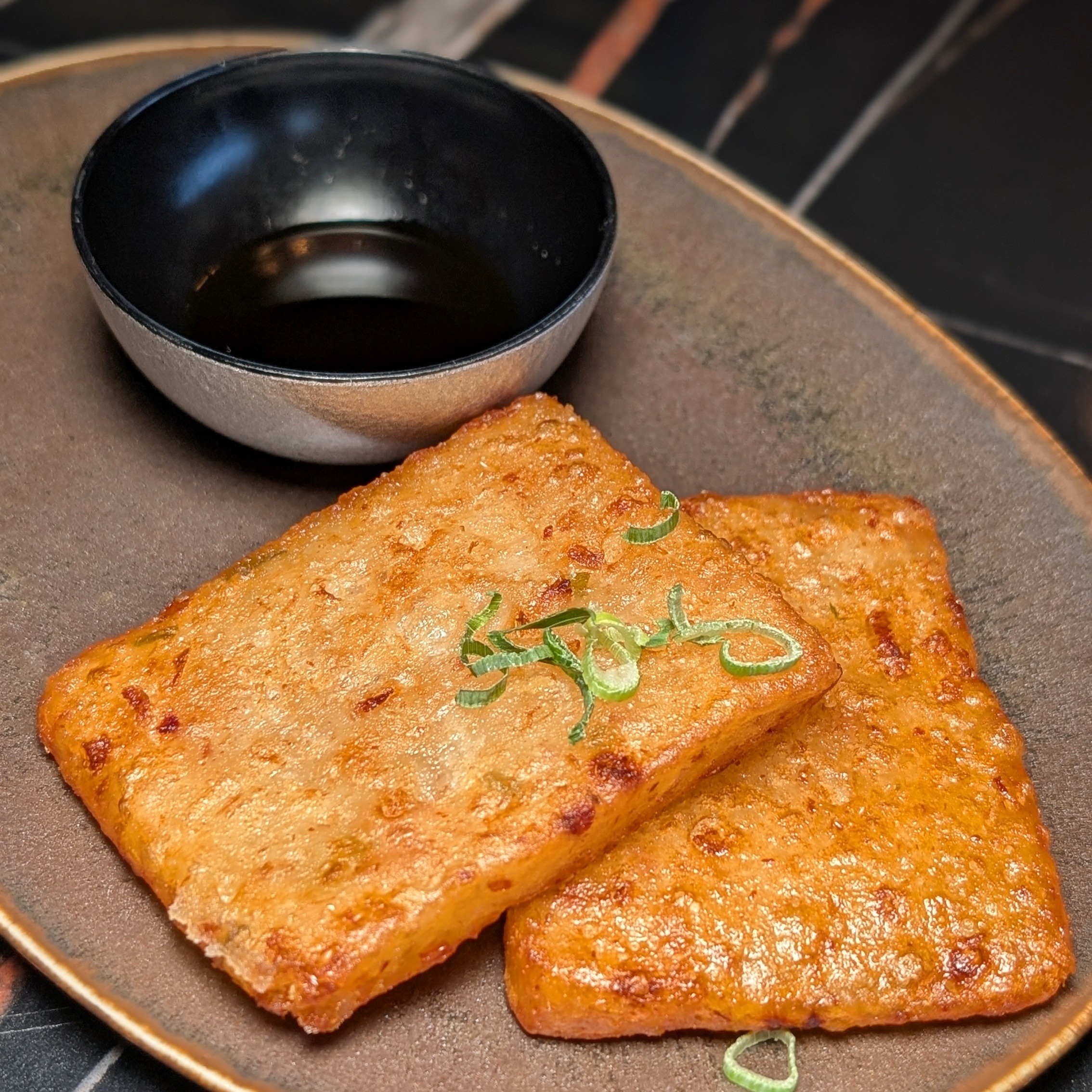 Patina Osaka Inaki Breakfast Grilled Radish Cake