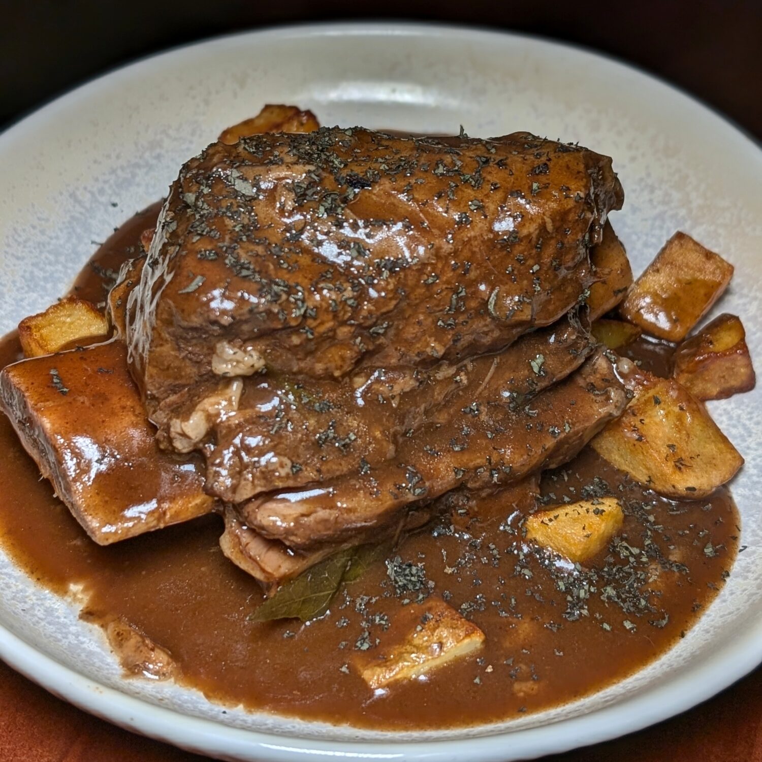 Smolder Restaurant Braised Short Ribs